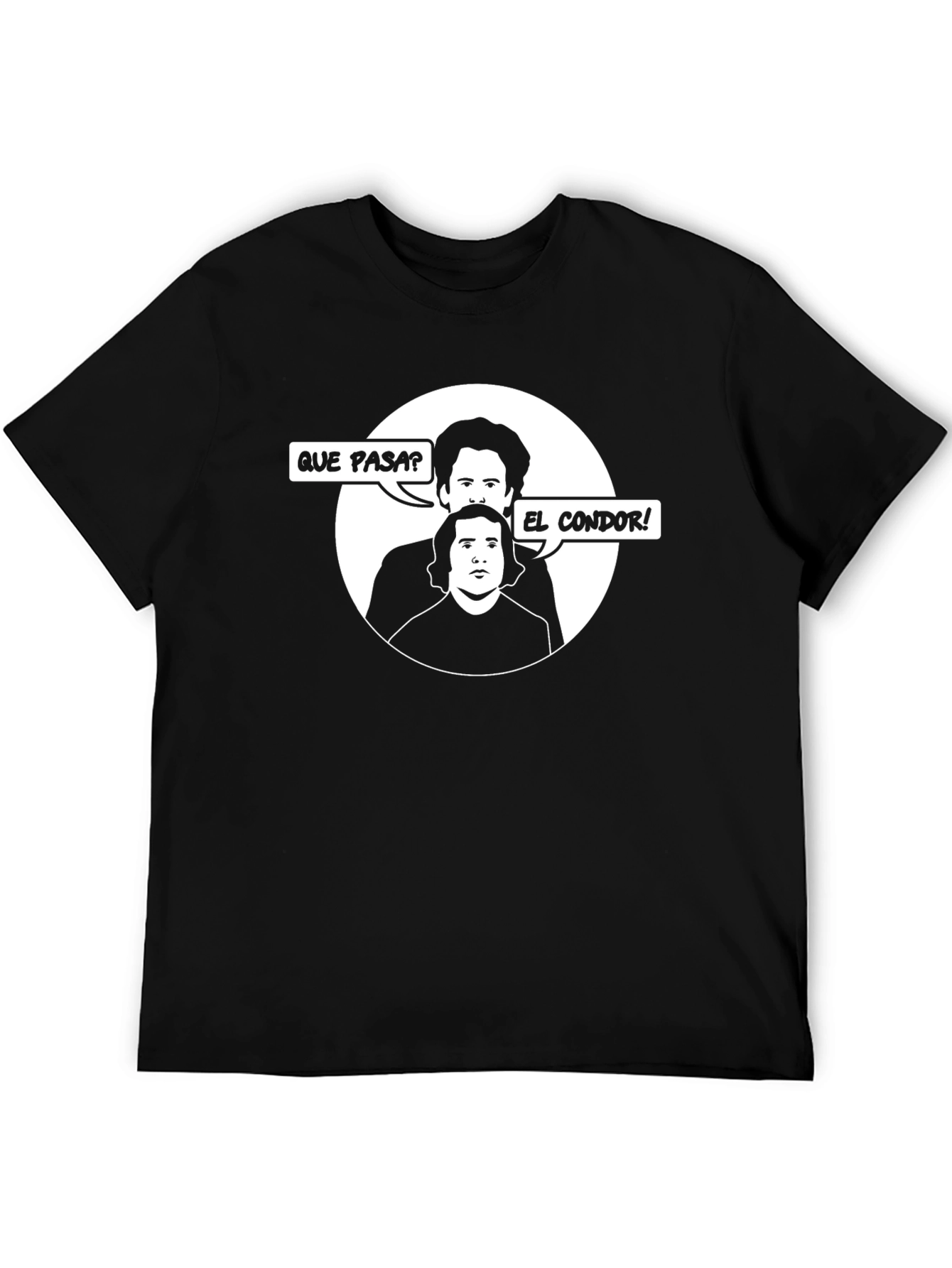 Black Que Pasa El Condor T-Shirt view 5