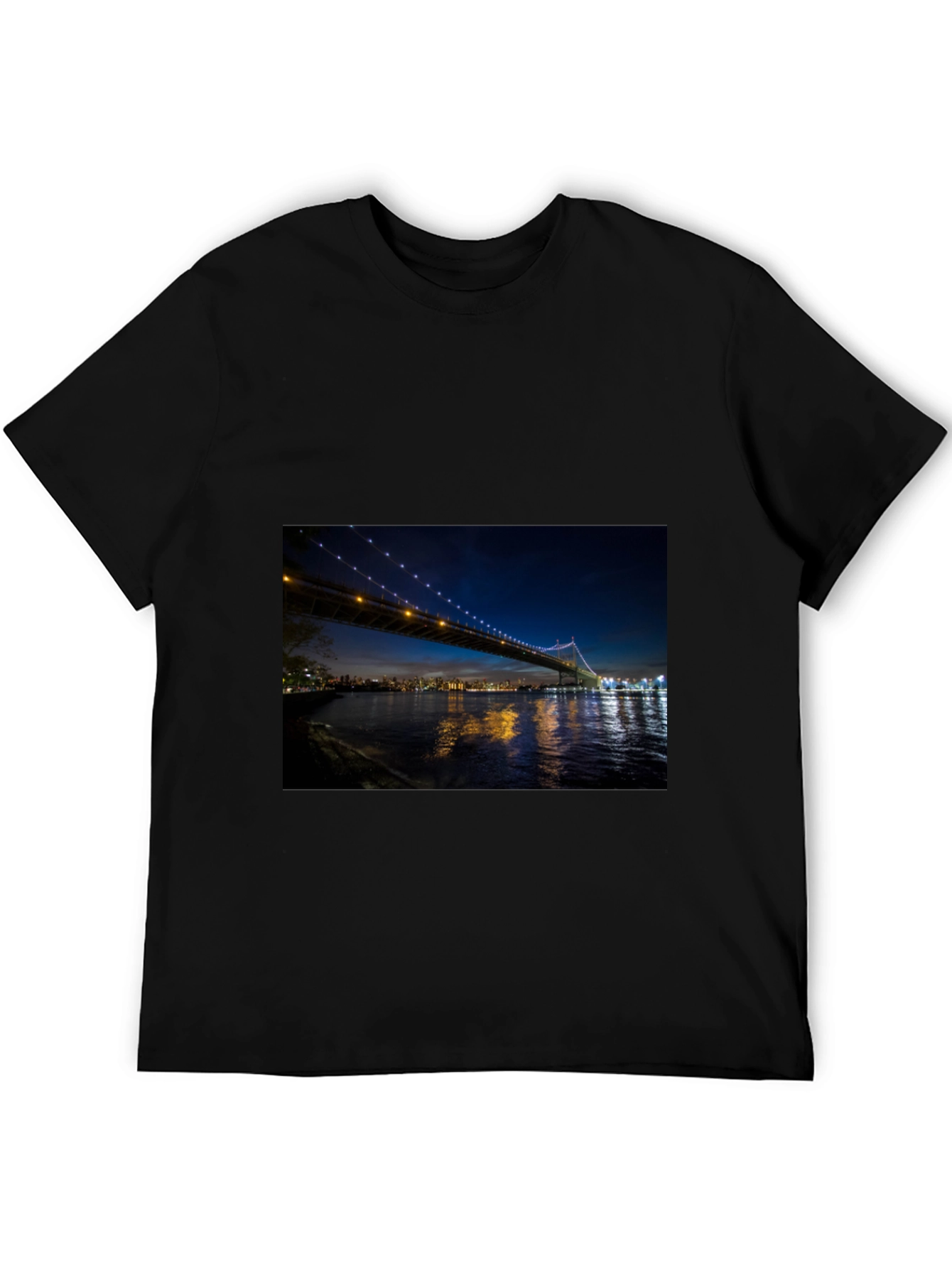 Black Night Bridge T-Shirt view 5