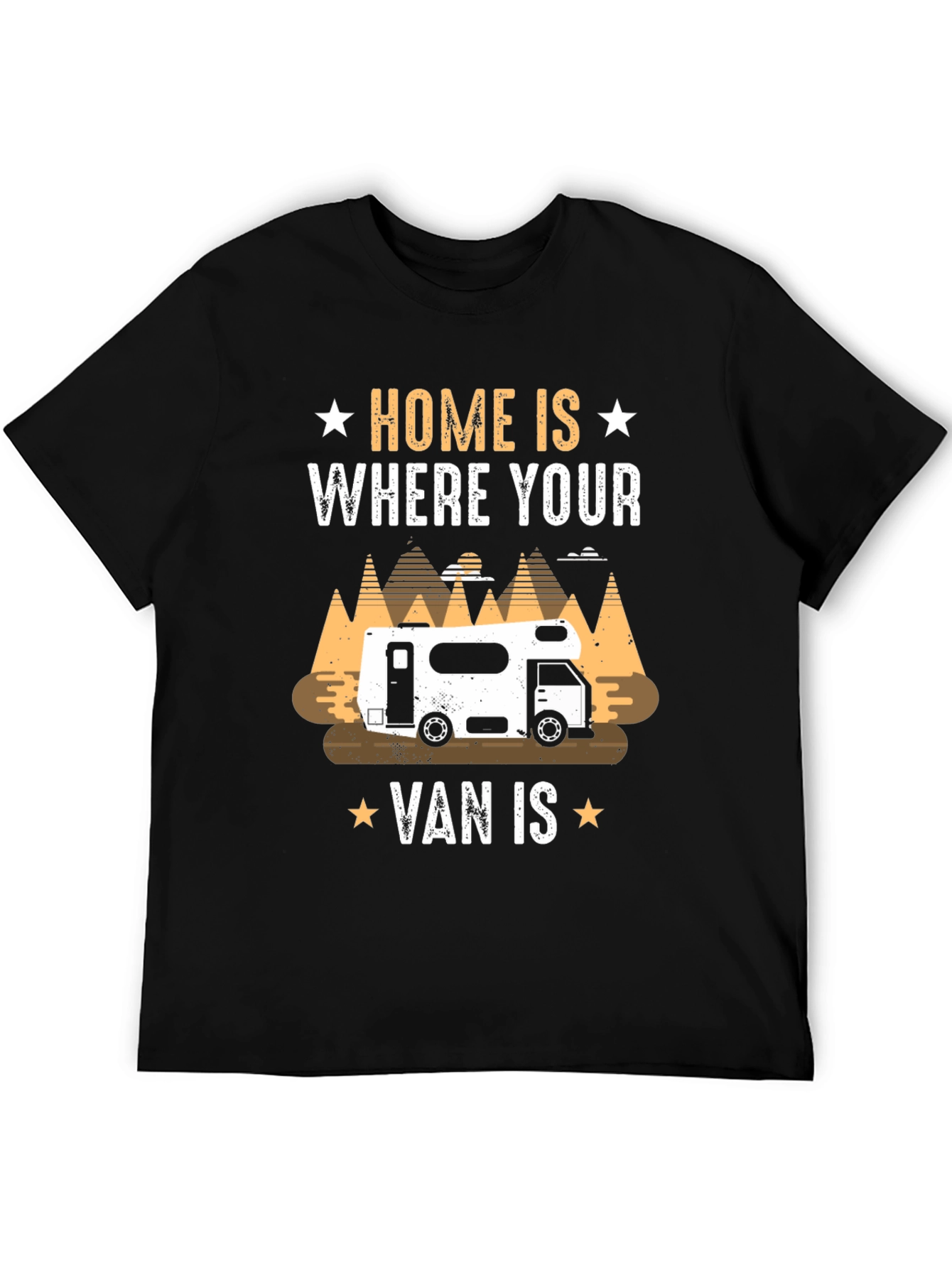 Home is Where Your Van Is - Graphic T-Shirt - 5