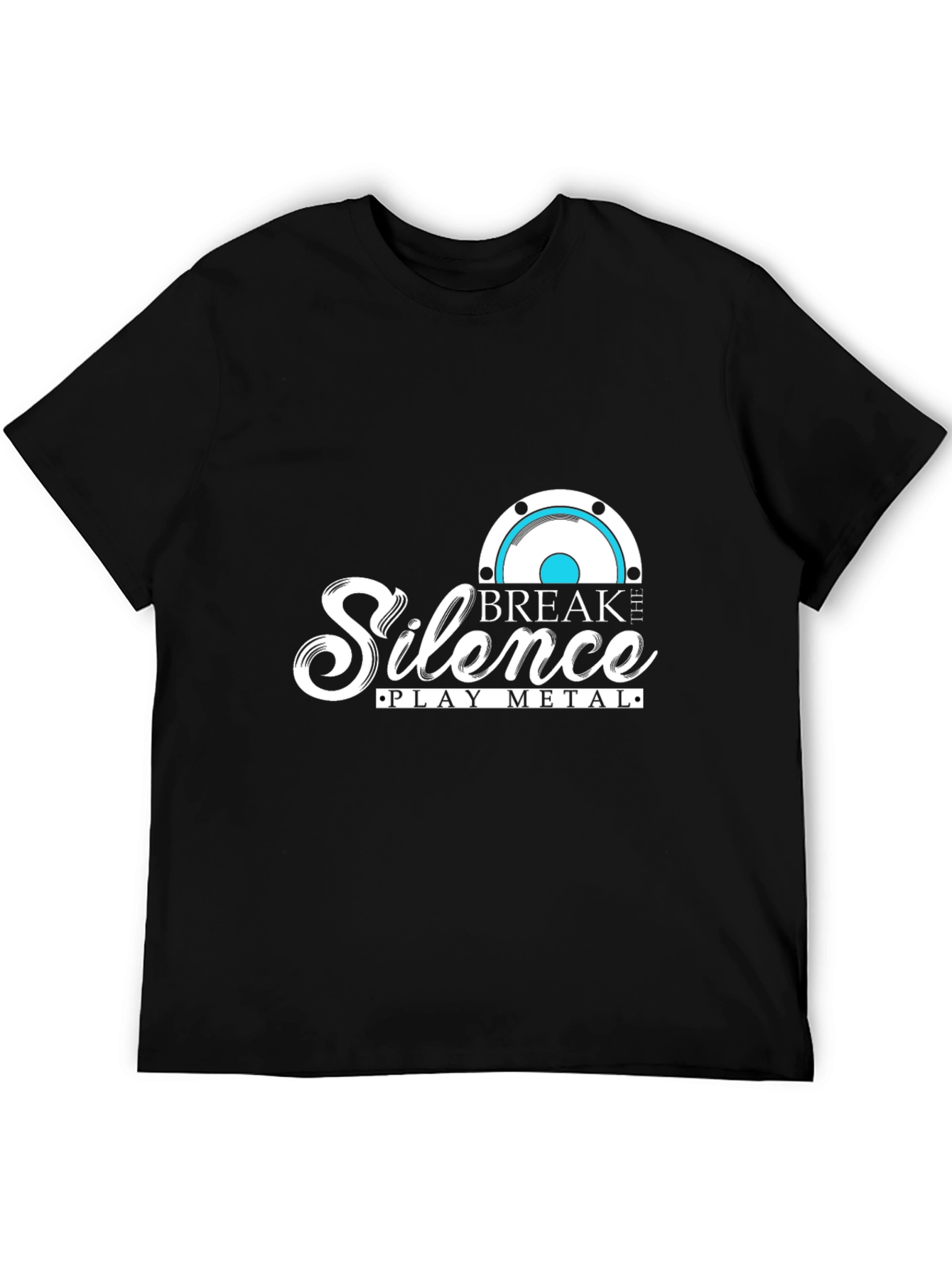 Black Break the Silence - Play Metal T-Shirt view 5