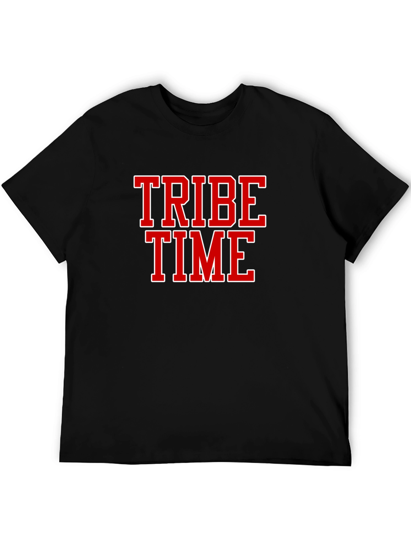 Black Tribe Time Black Graphic Tee view 5