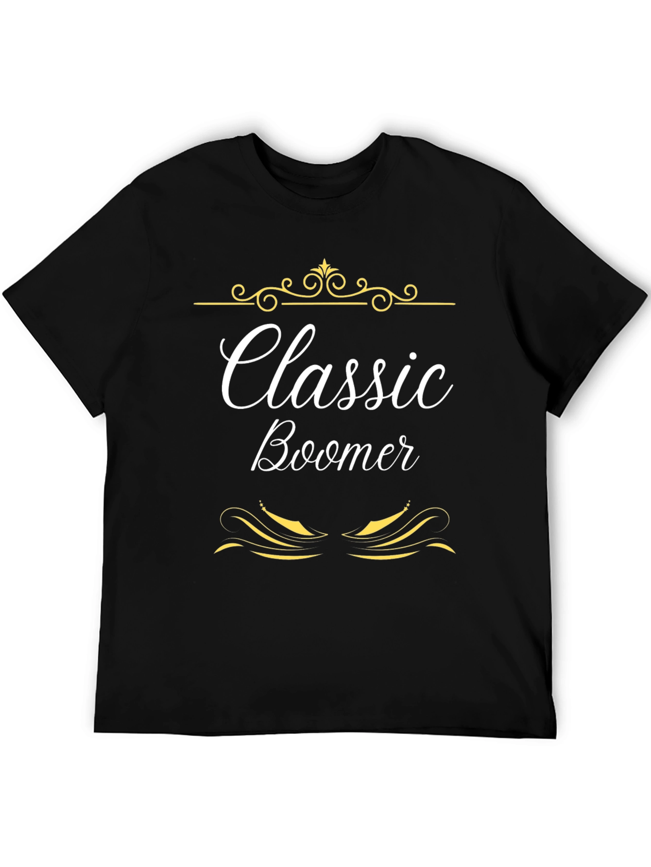Black Classic Boomer Graphic Tee view 5