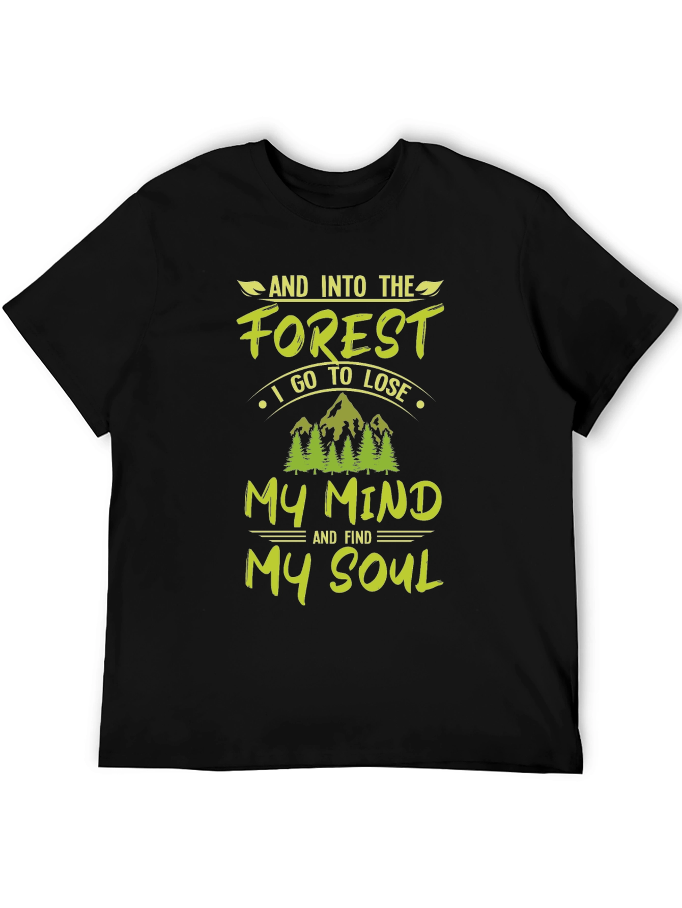 Black Forest Mind & Soul T-Shirt - Nature Lover Tee view 5