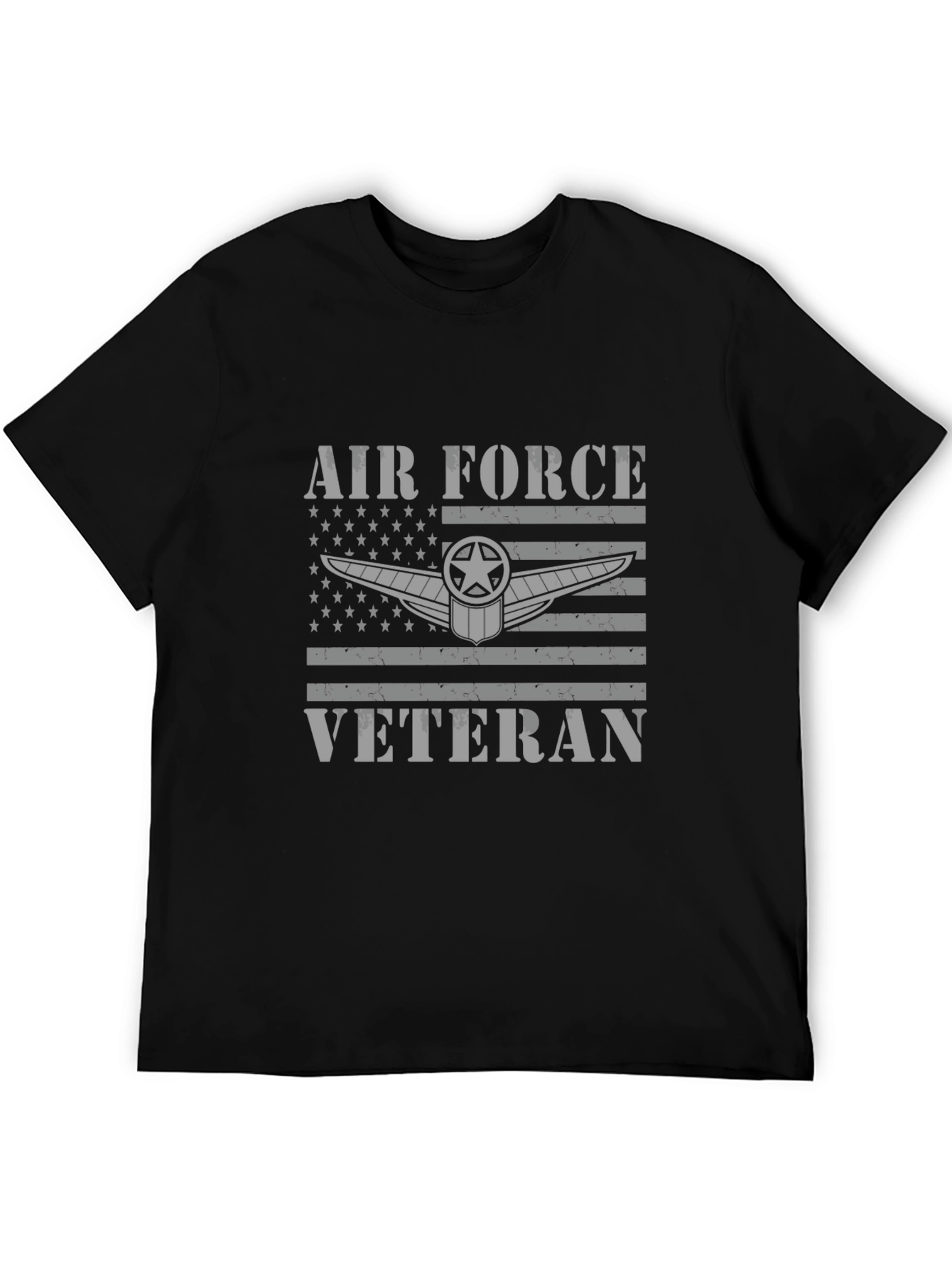 Air Force Veteran Graphic T-Shirt - Patriotic Design - 5