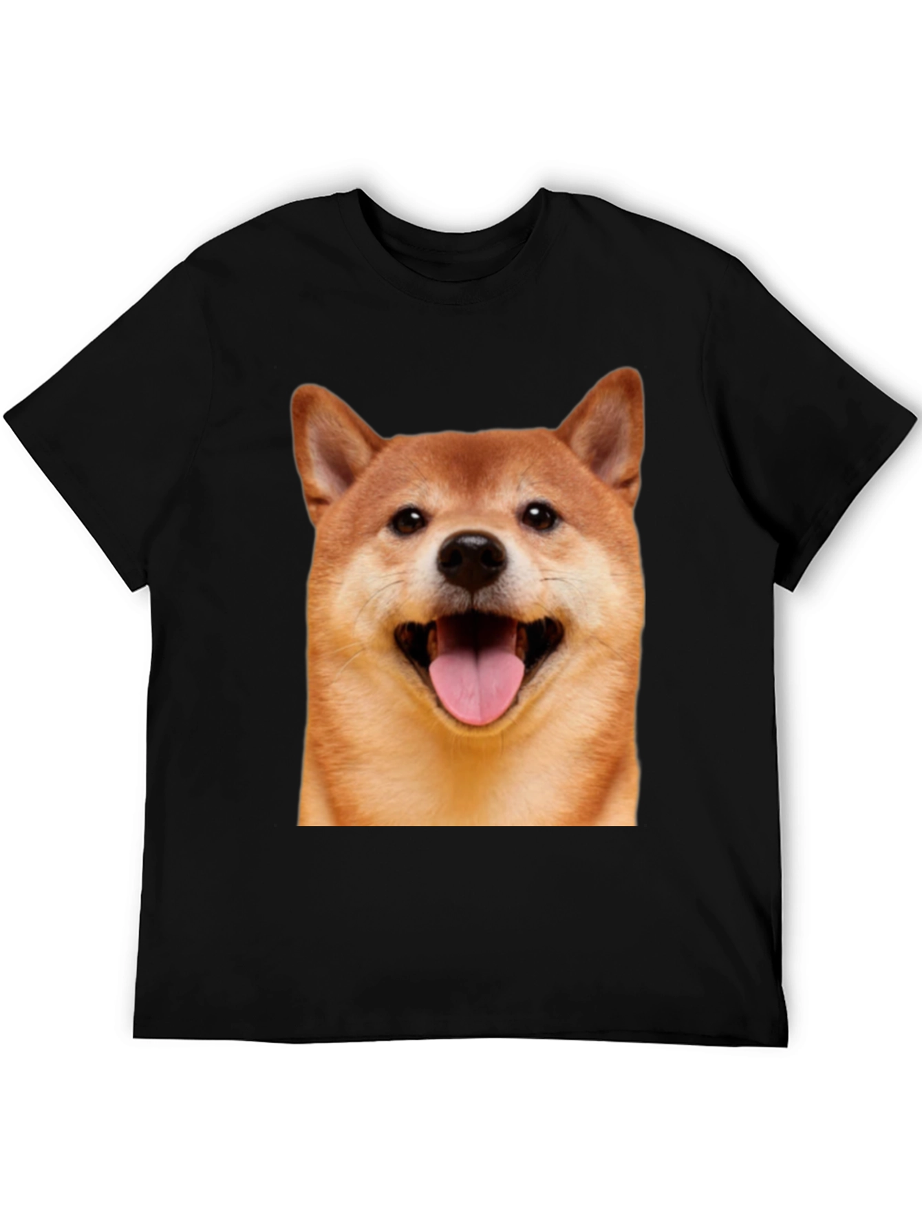 Black Shiba Inu Graphic Tee - Funny Dog Lover Shirt view 5