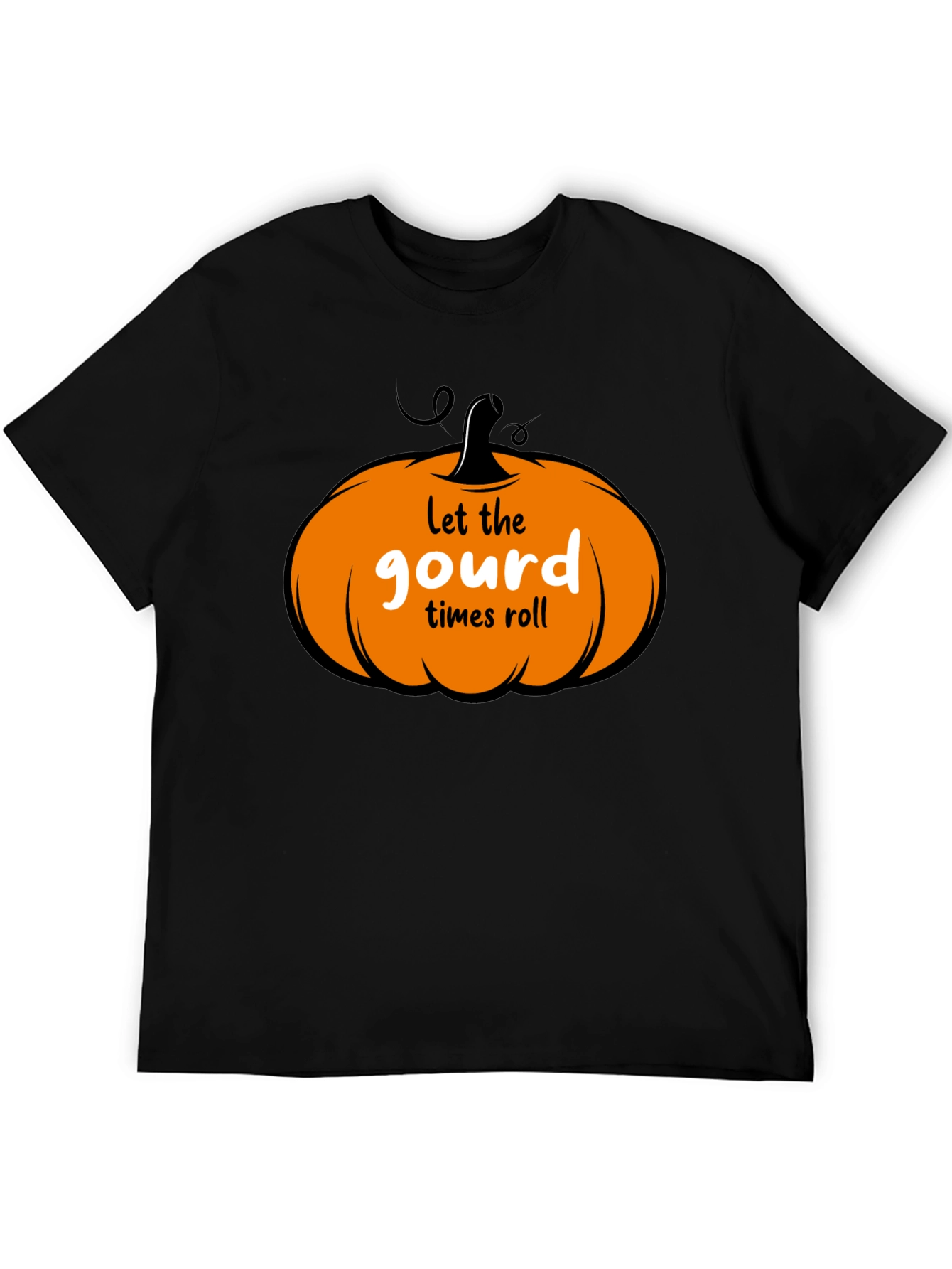 Let The Gourd Times Roll Black T-shirt - 5