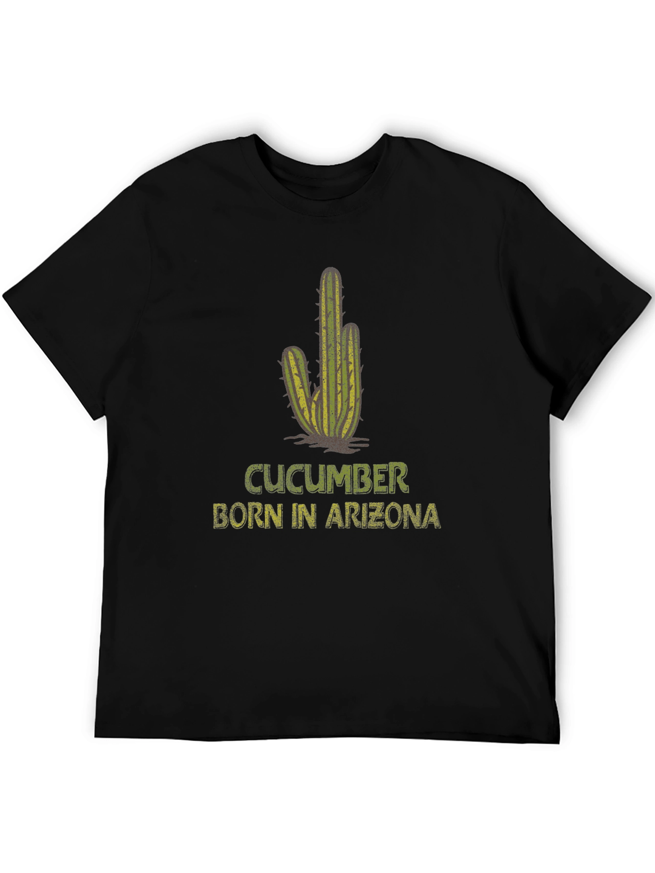 Black CUCUMBER Born in Arizona Black Tee view 5