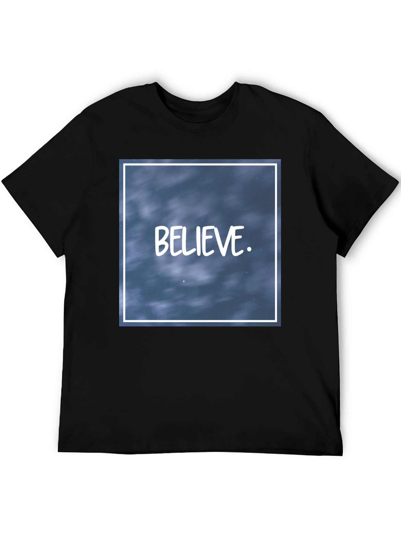 Black Believe Graphic T-Shirt - Stylish Comfort view 5