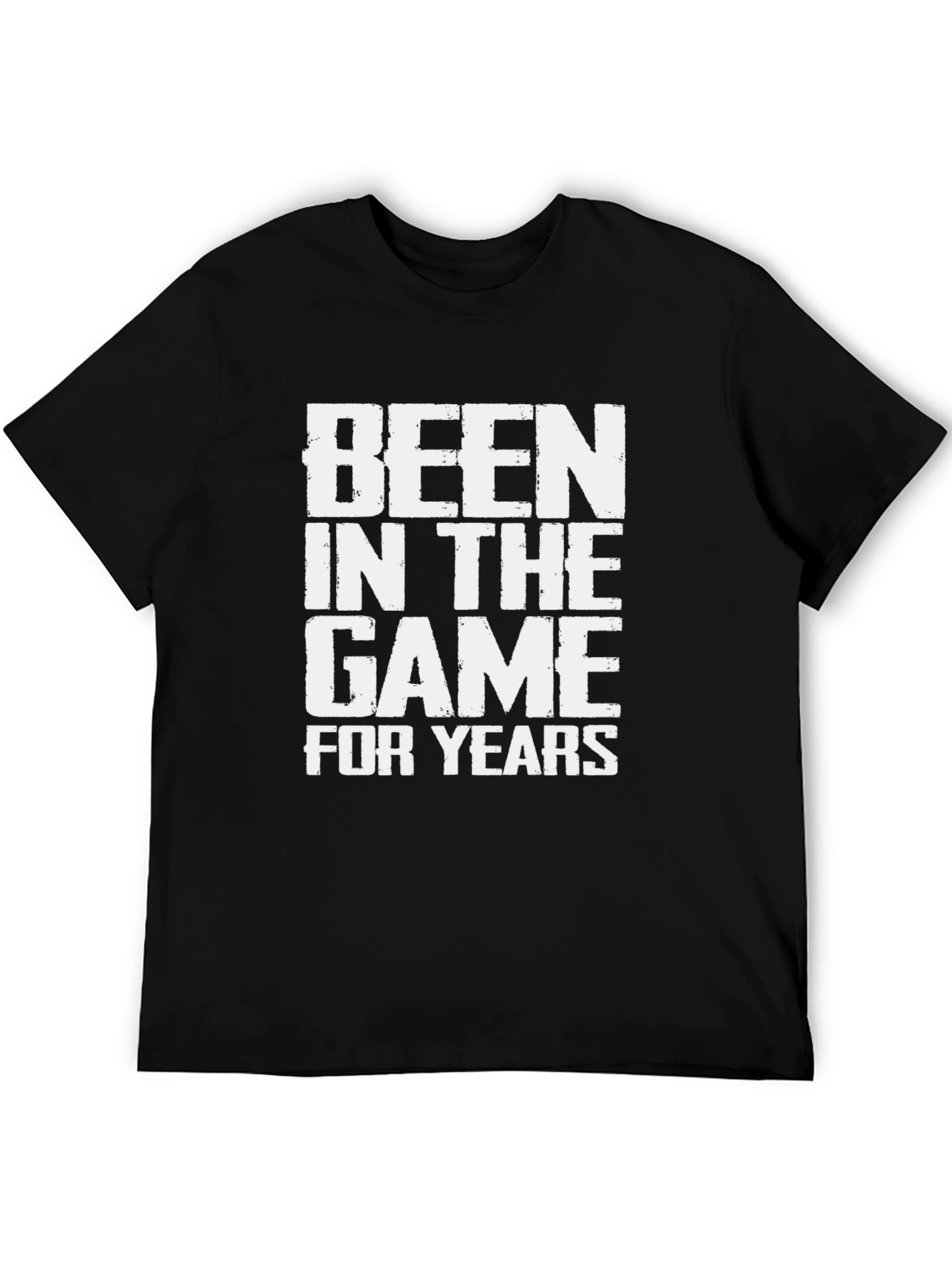 Black Been in the Game Tee - Mens Black T-Shirt view 5