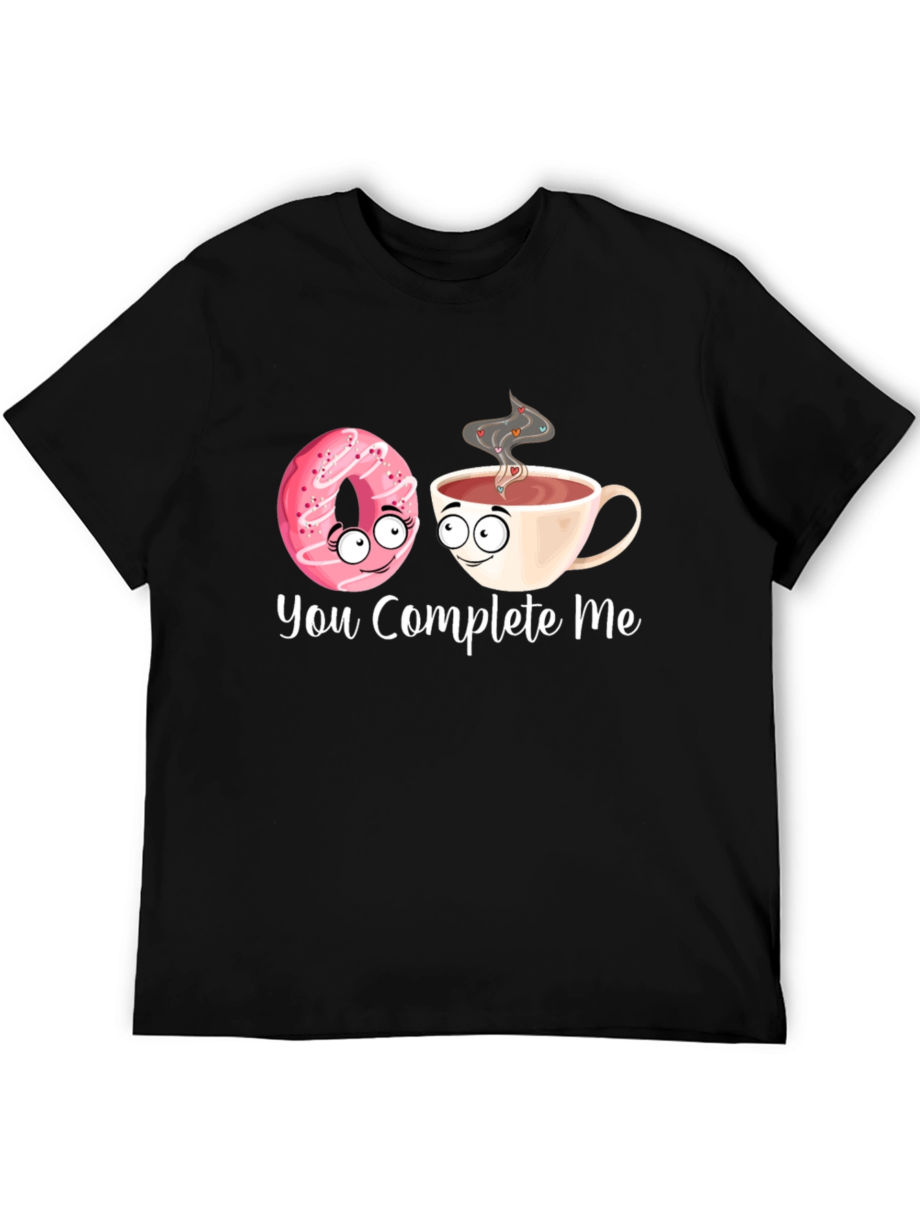 Black You Complete Me T-Shirt view 5