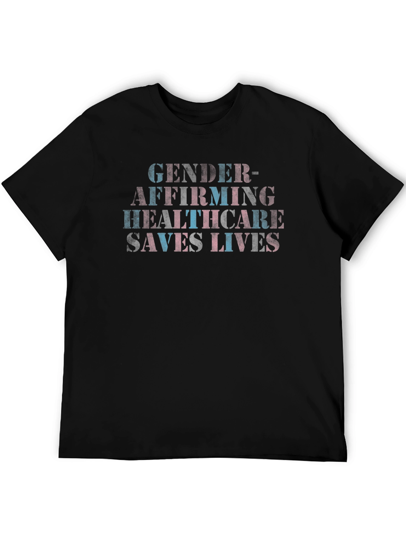 Black Gender Affirming Healthcare Saves Lives Graphic Tee view 5
