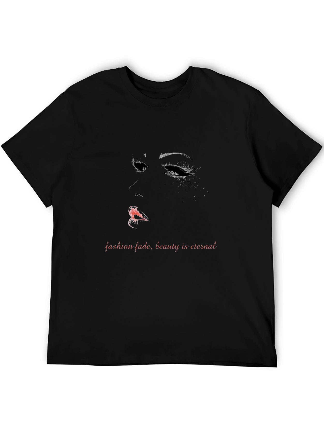 Black Eternal Beauty Graphic Tee - Fashion Statement view 5