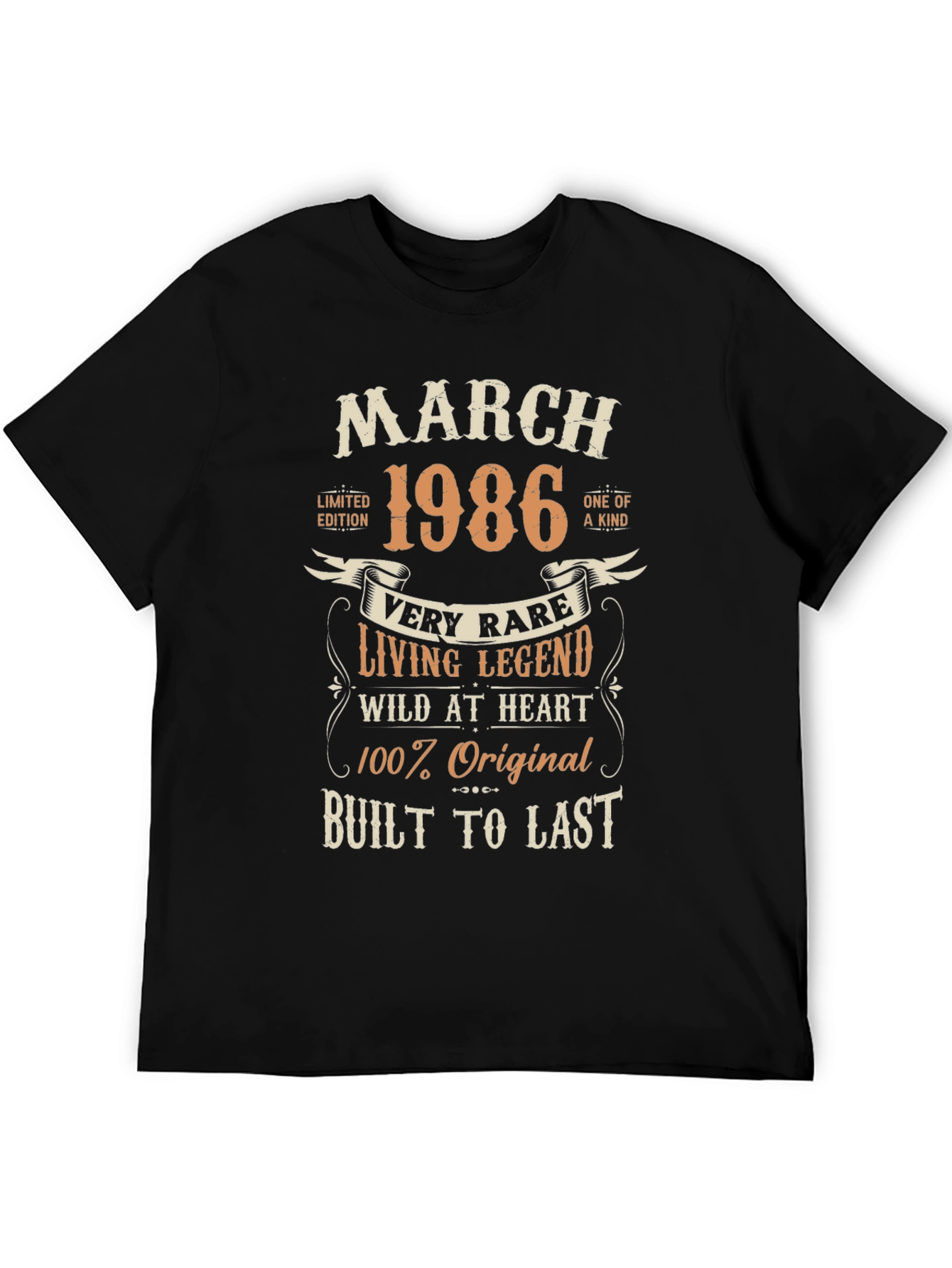 Black March 1986 Limited Edition Living Legend T-Shirt view 5