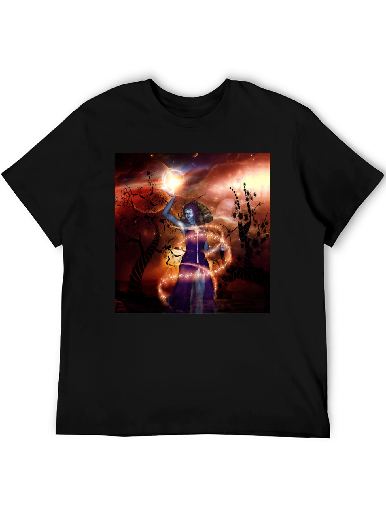 Mystic Sorceress Graphic T-Shirt - 5