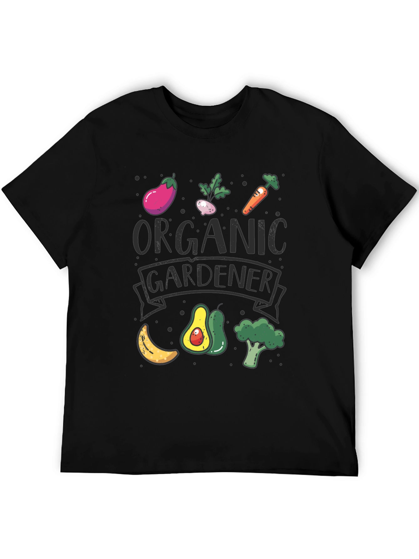 Organic Gardener Graphic T-Shirt - Black - 5