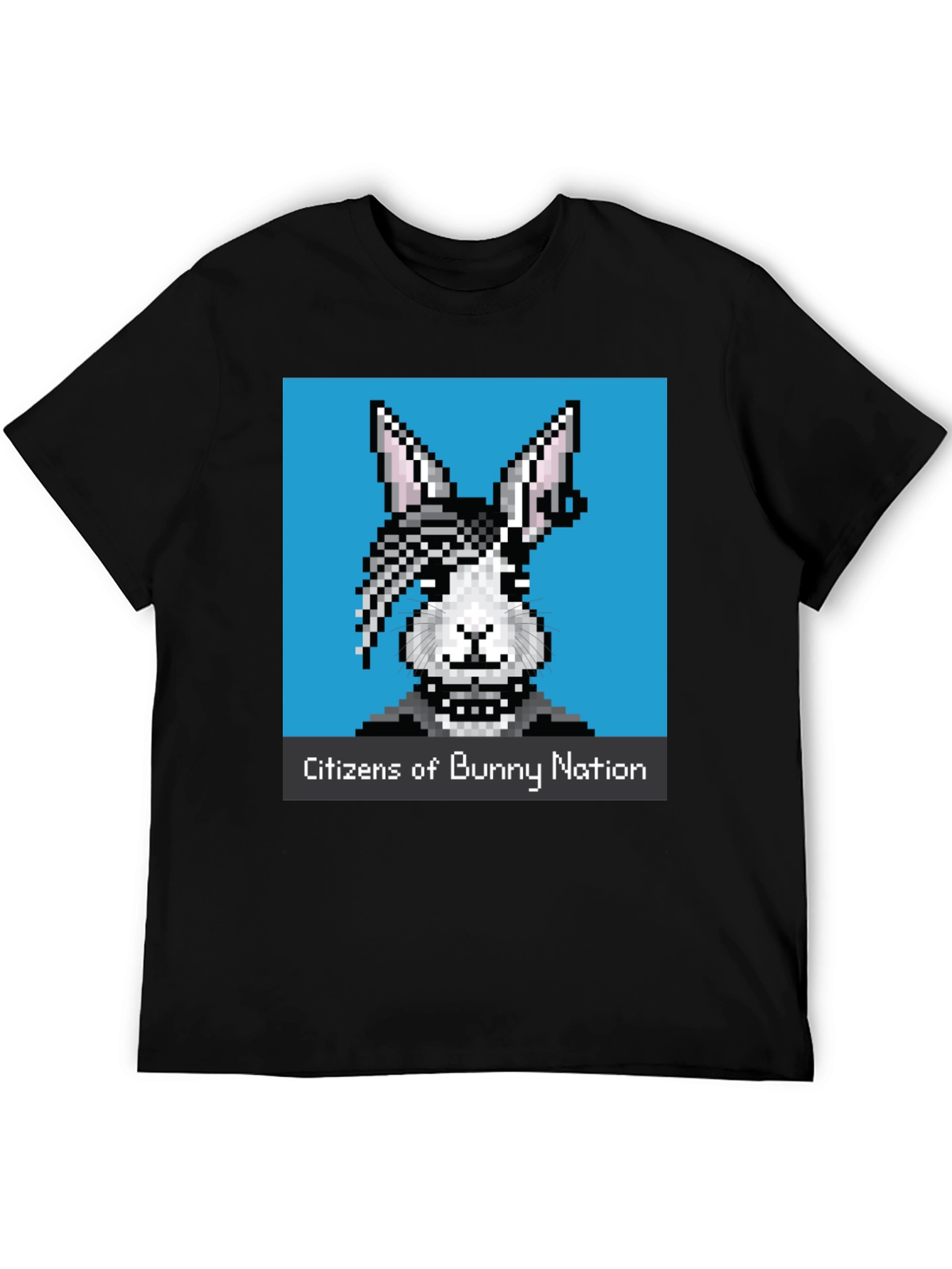 Black Citizens of Bunny Nation Graphic Tee view 5
