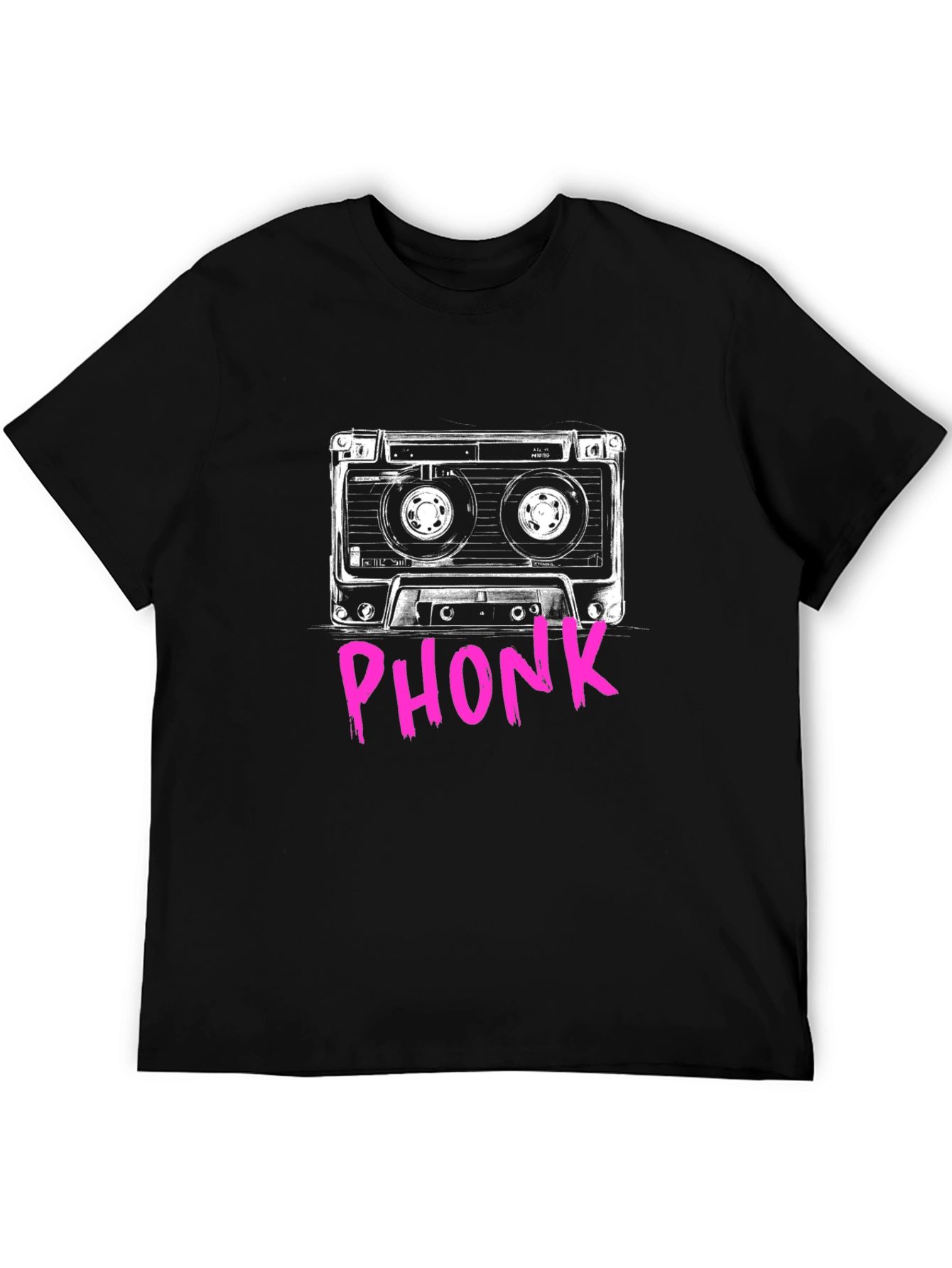 Phonk Cassette Tape Graphic T-Shirt - 5