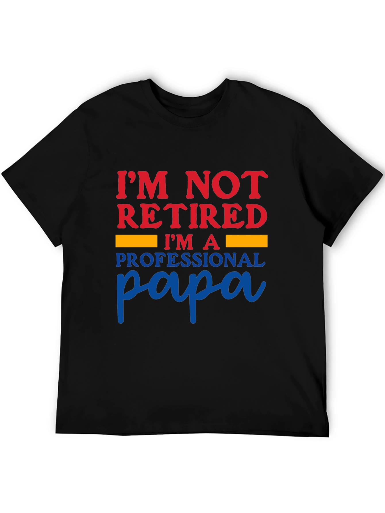 I'm Not Retired I'm a Professional Papa T-Shirt - 5