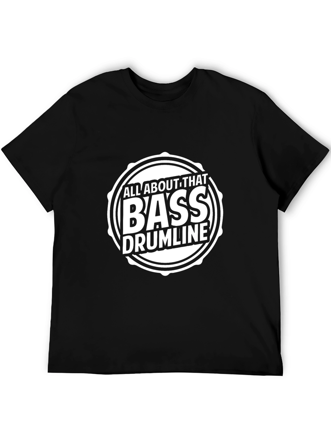 Black All About That Bass Drumline T-Shirt view 5