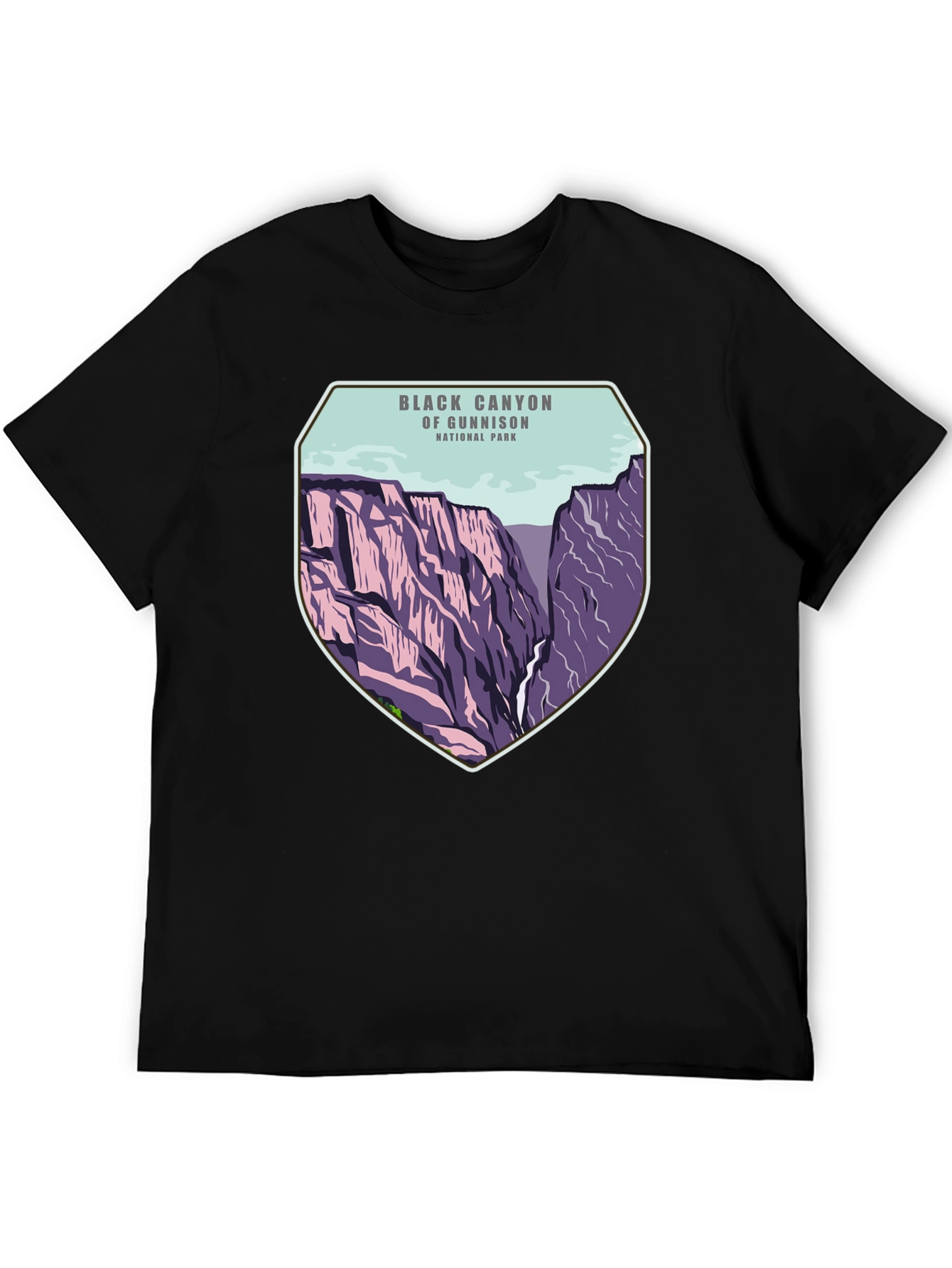 Black Canyon Gunnison National Park T-Shirt - 5