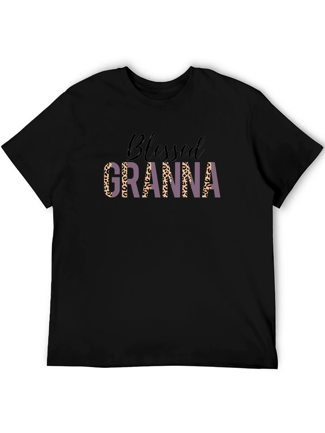 Black Blessed Granna Graphic Tee view 5