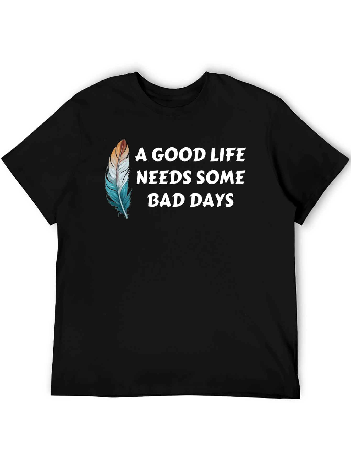 Black A Good Life T-Shirt view 5