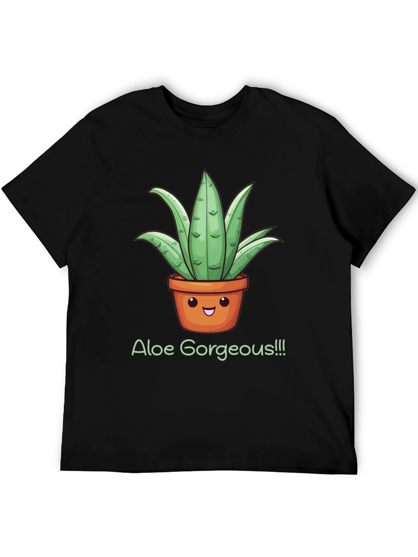 Black Aloe Gorgeous Graphic Tee view 5
