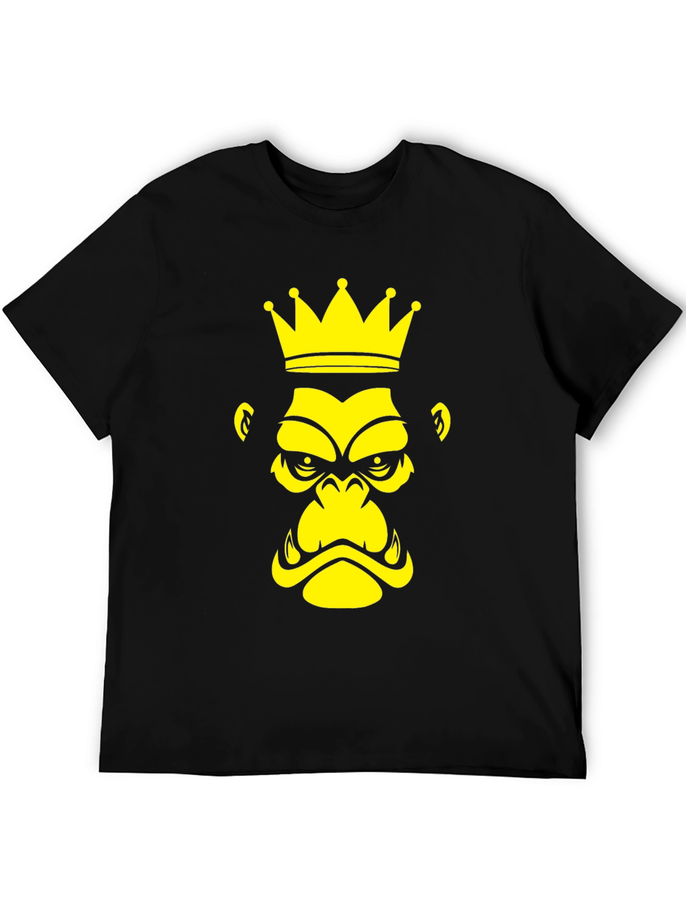 Black King Kong Graphic Tee - Black view 5