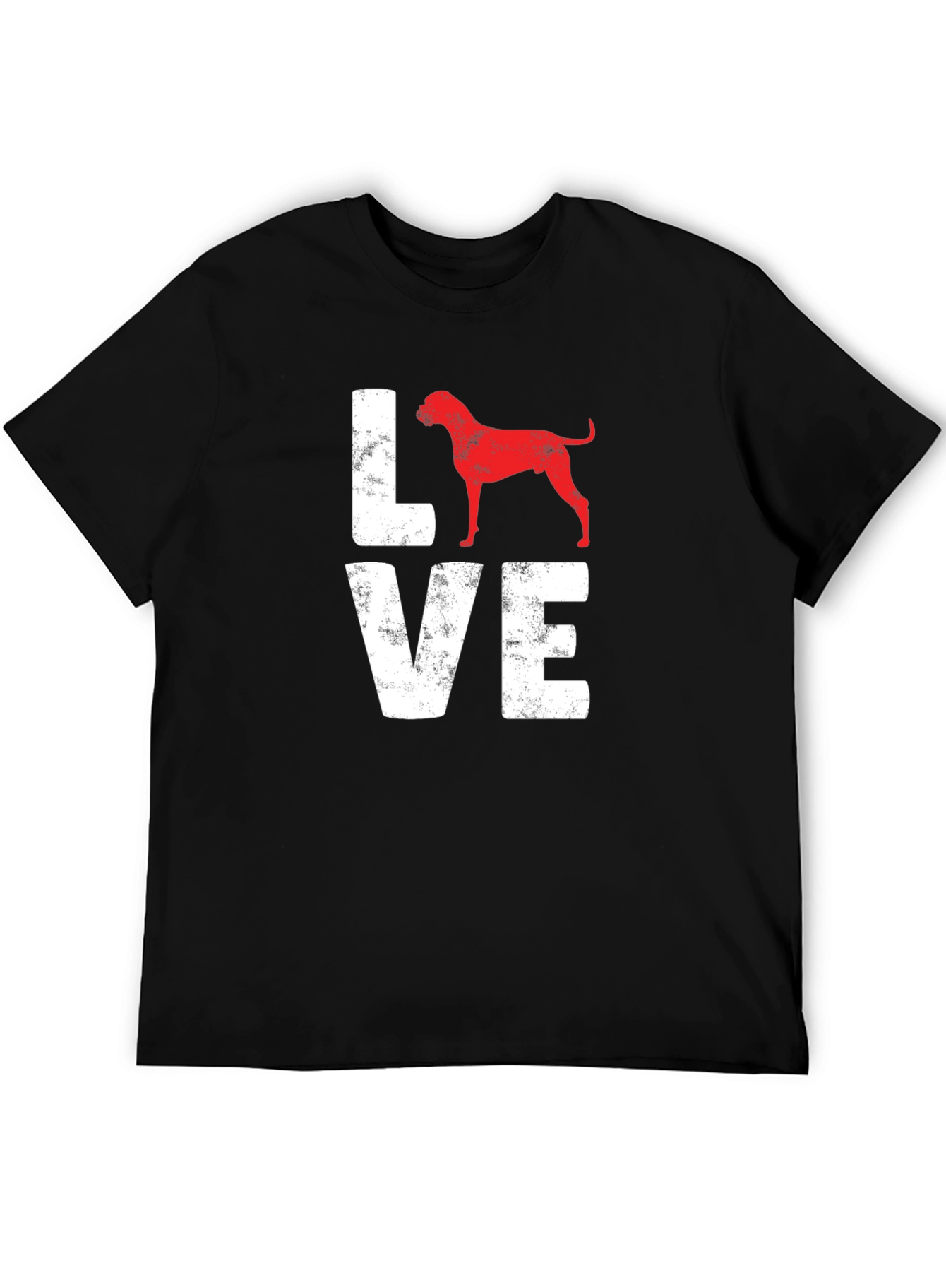 Black Dog Breed LOVE Graphic Tee view 5
