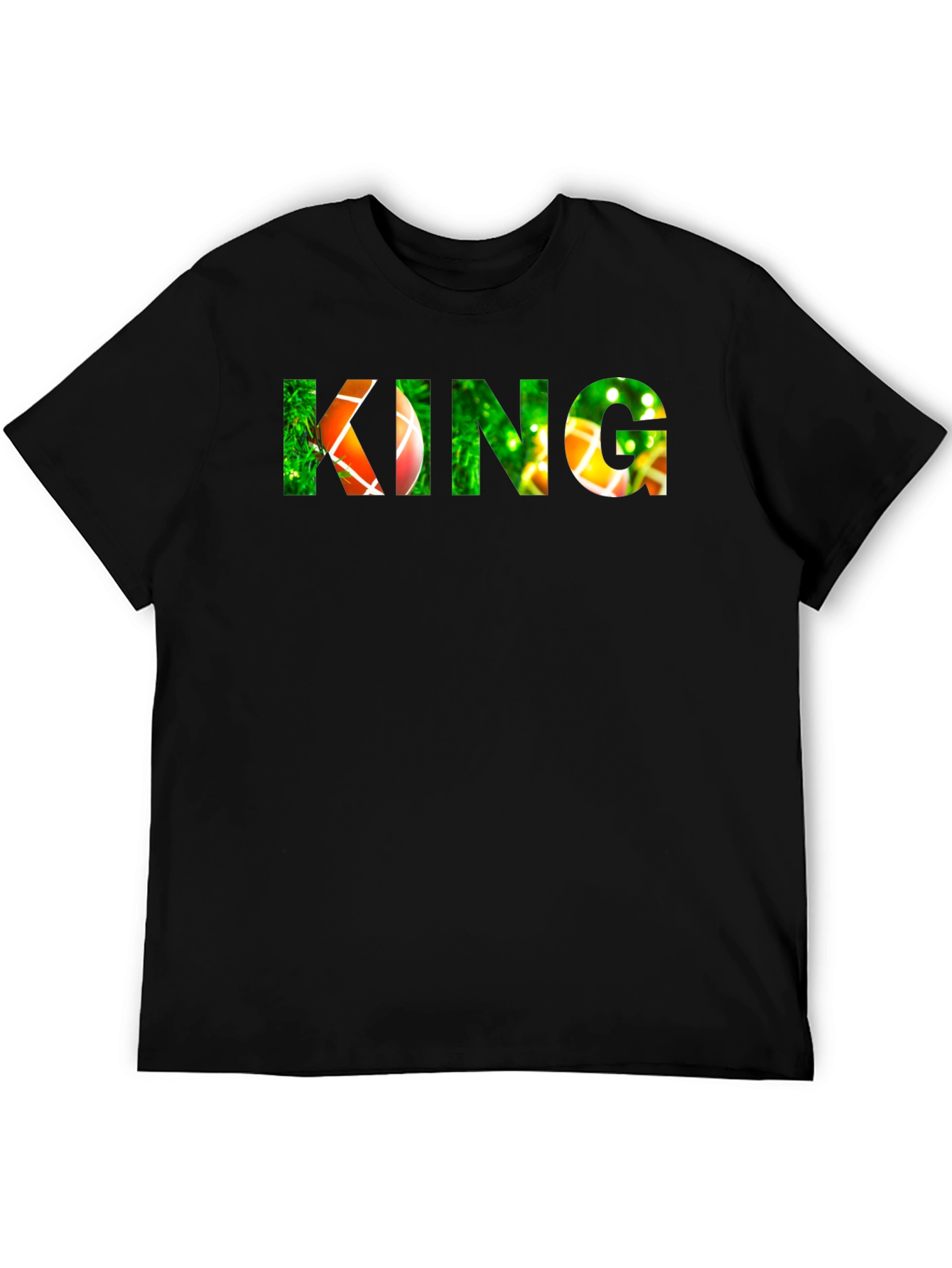 Black King Graphic Tee - Novelty Design view 5