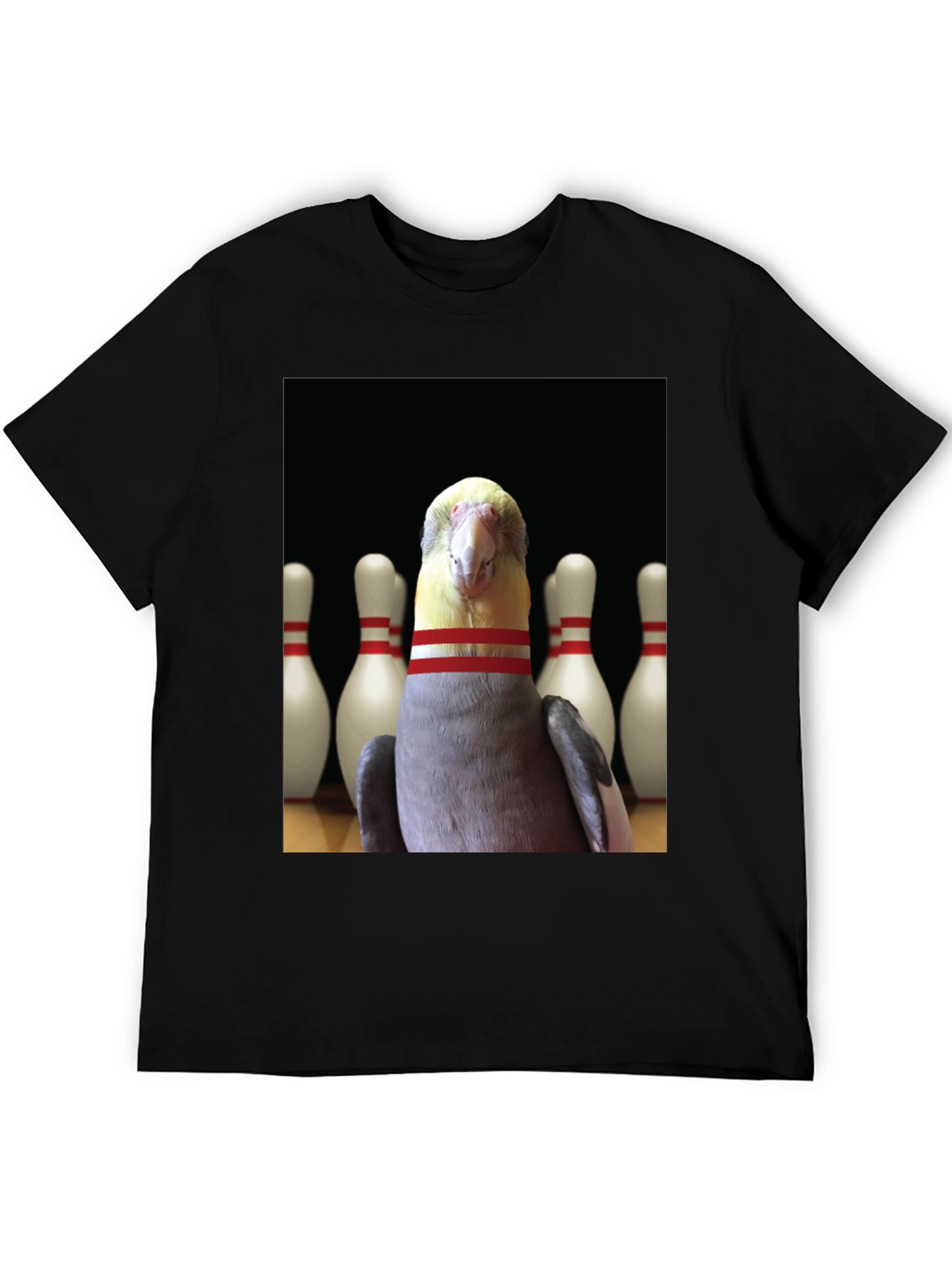 Black Bowling Bird T-Shirt - Strike a Pose! view 5