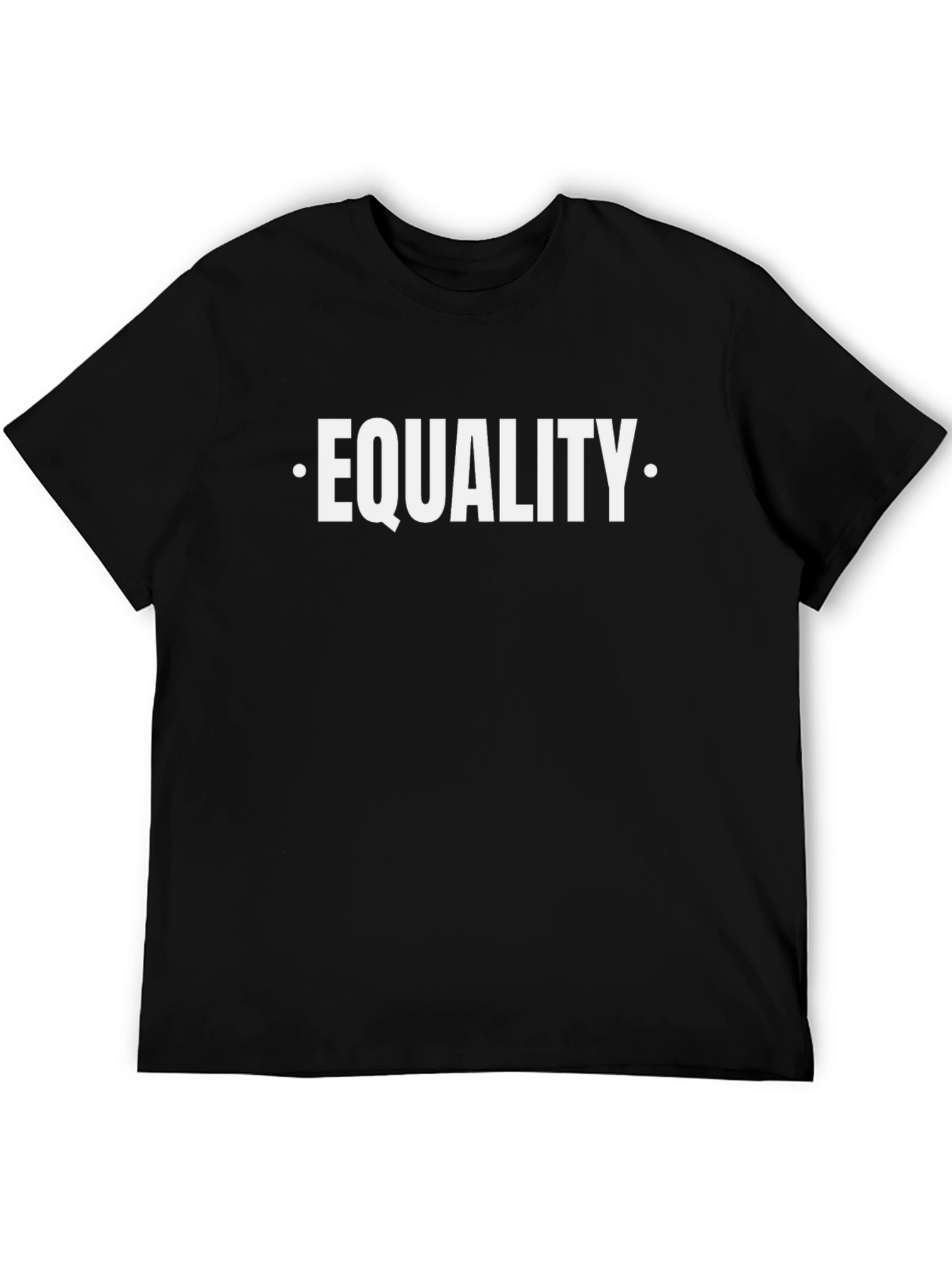 Black Equality T-Shirt - Unisex view 5