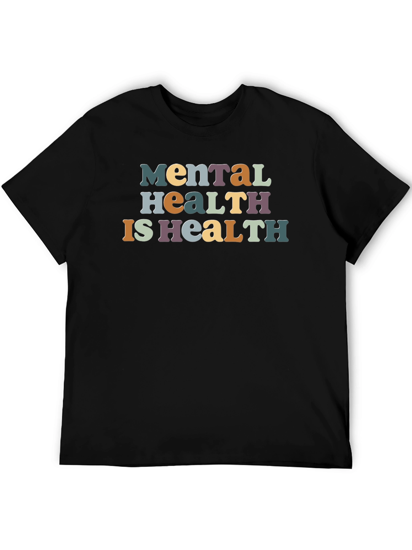 Black Mental Health is Health T-Shirt view 5