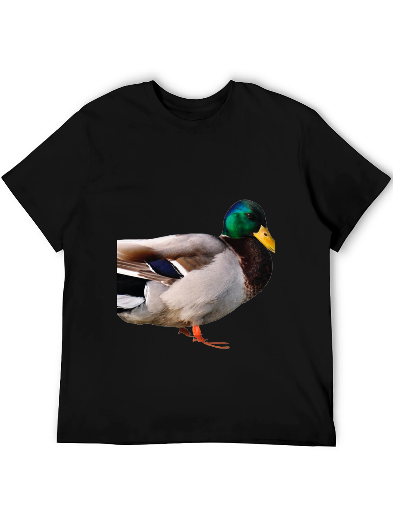 Black Duck Graphic T-Shirt - Men's Black Tee view 5