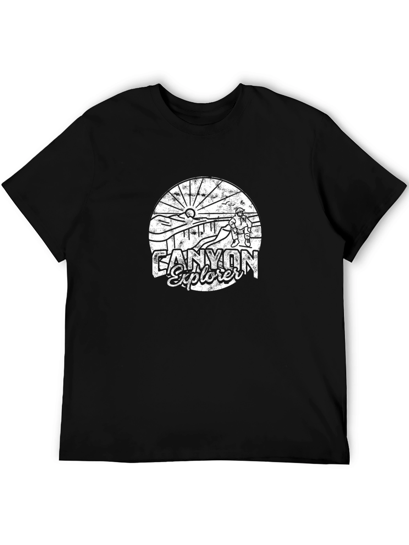 Black Canyon Explorer Graphic Tee - Black view 5