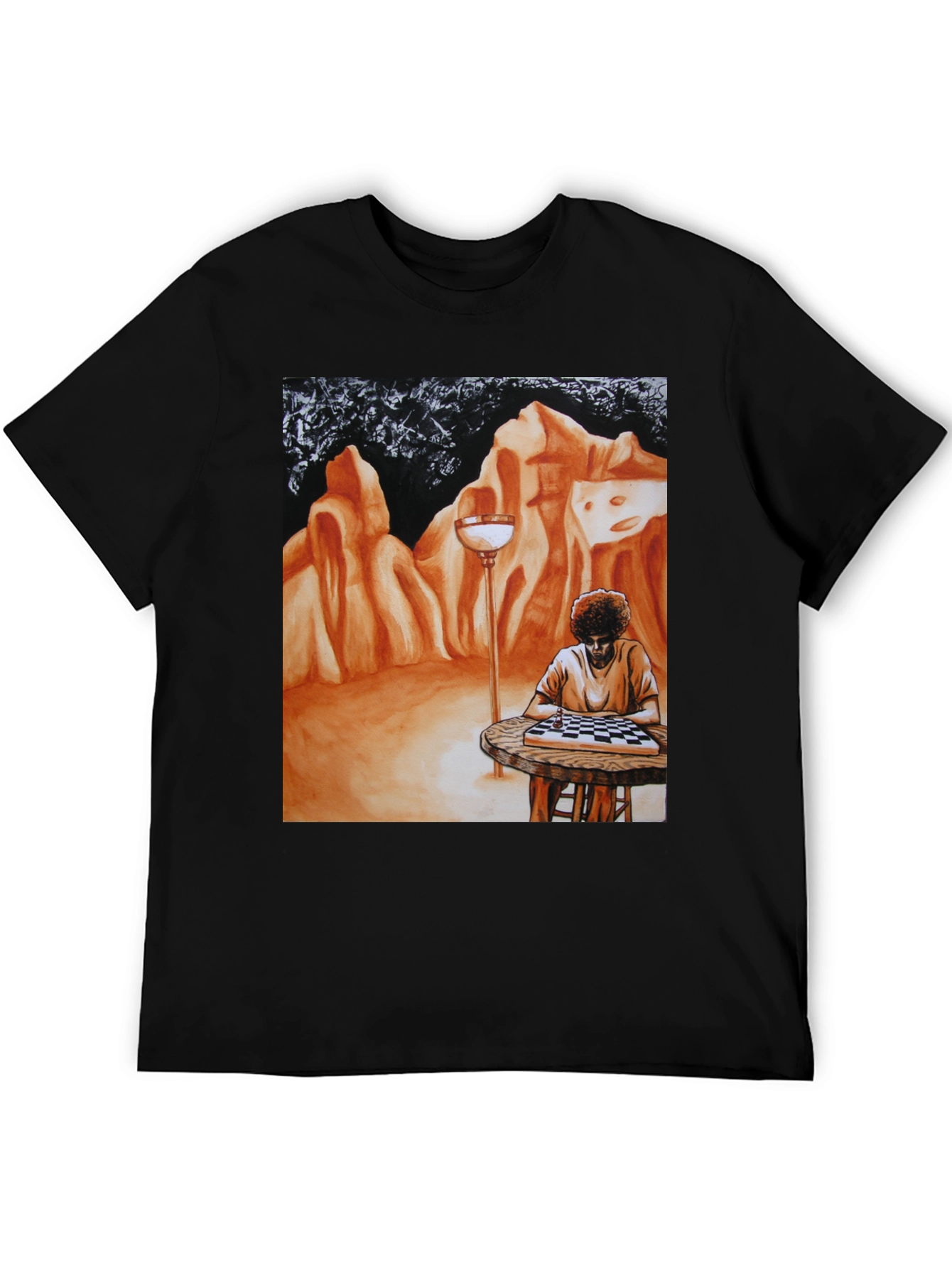 Artistic Chess Player T-Shirt - 5
