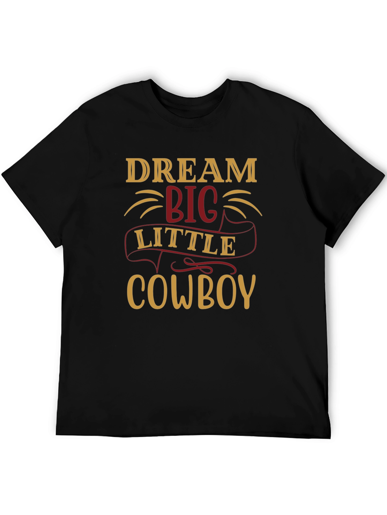 Dream Big Little Cowboy Graphic Tee - 5