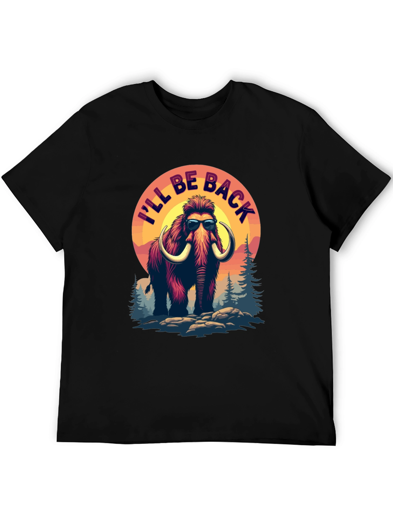 Black Mammoth "I'll Be Back" Graphic Tee view 5