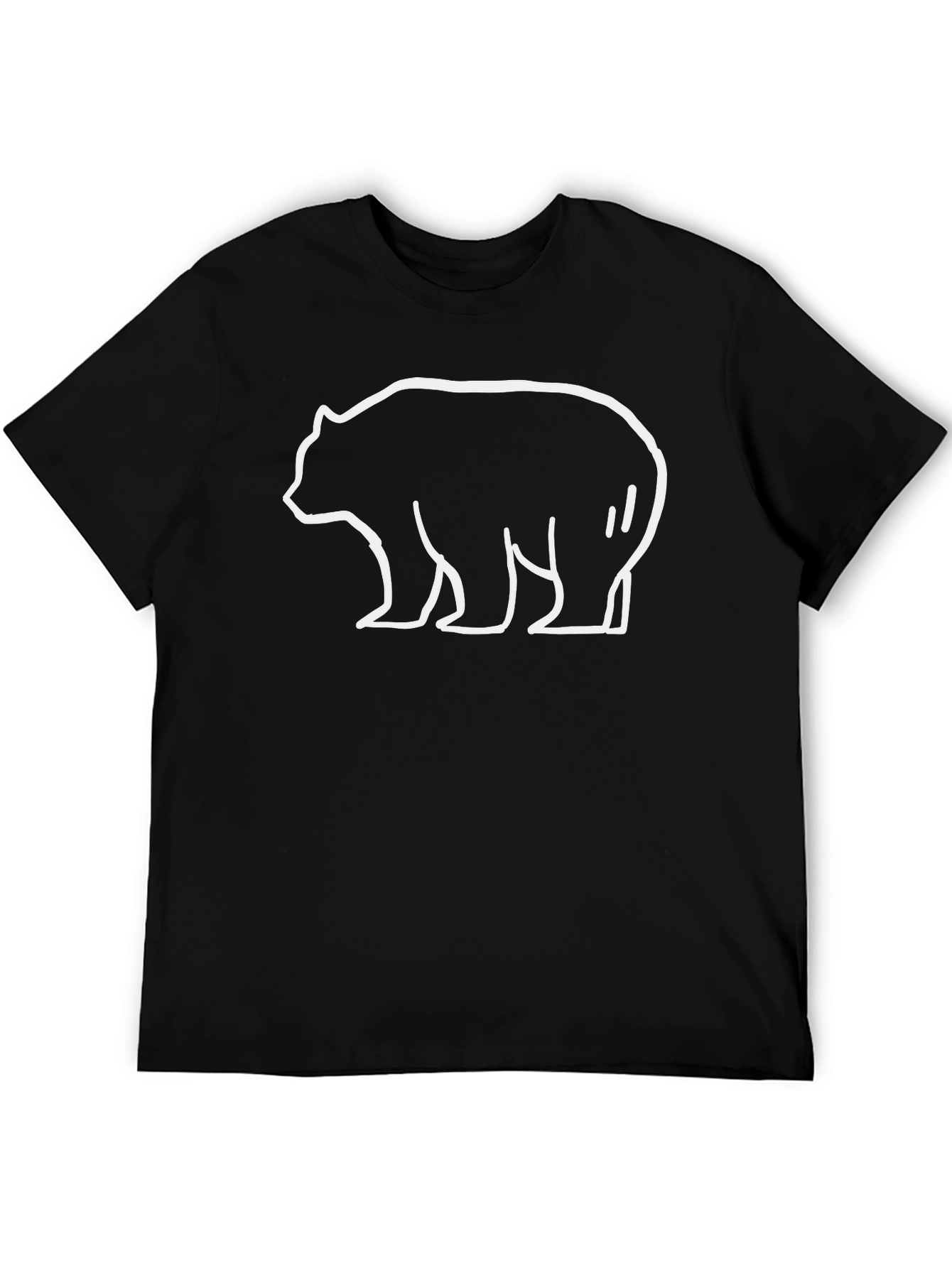 Black Bear Graphic Tee - Casual Comfort view 5