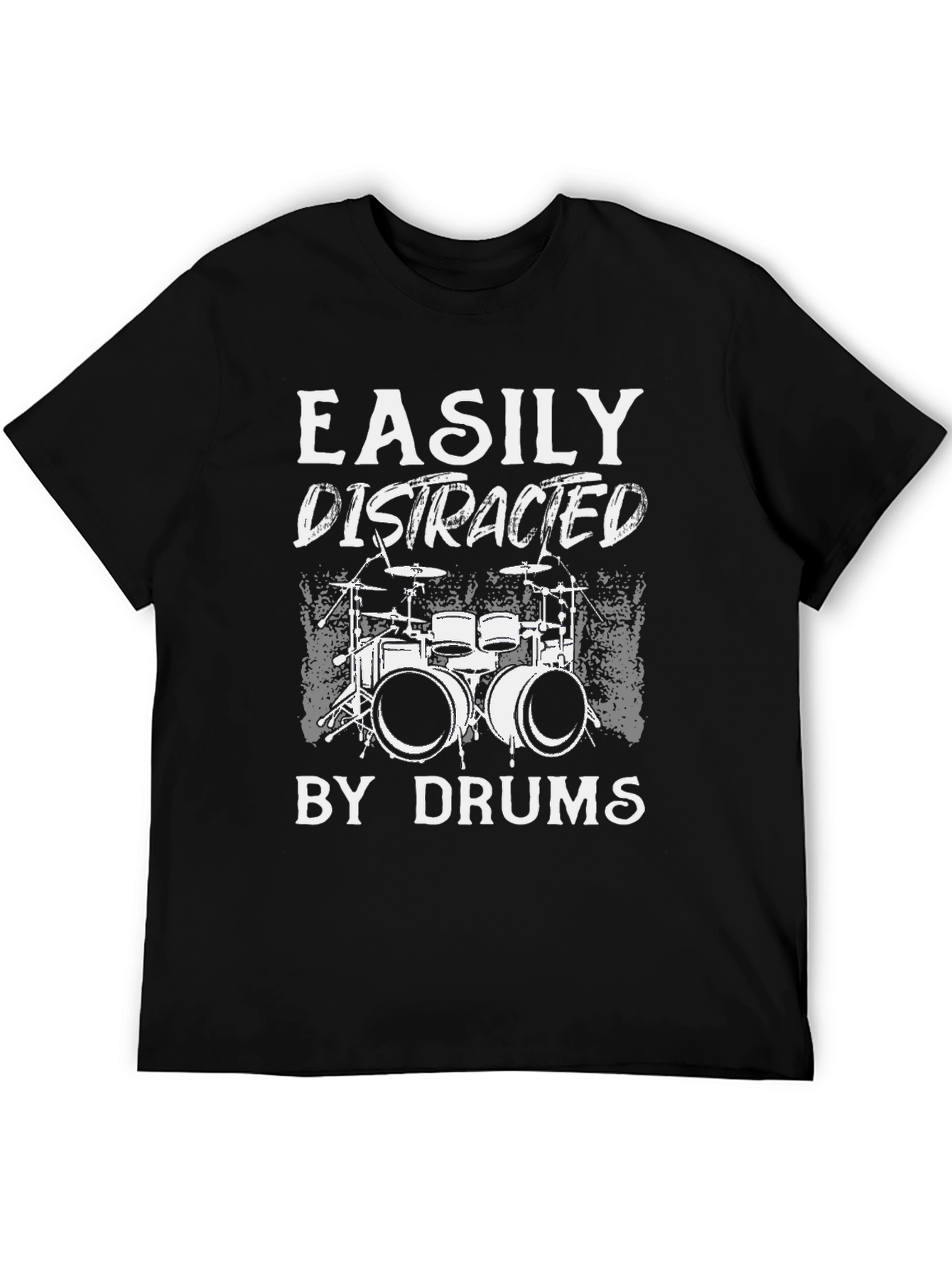 Easily Distracted by Drums T-Shirt - 5