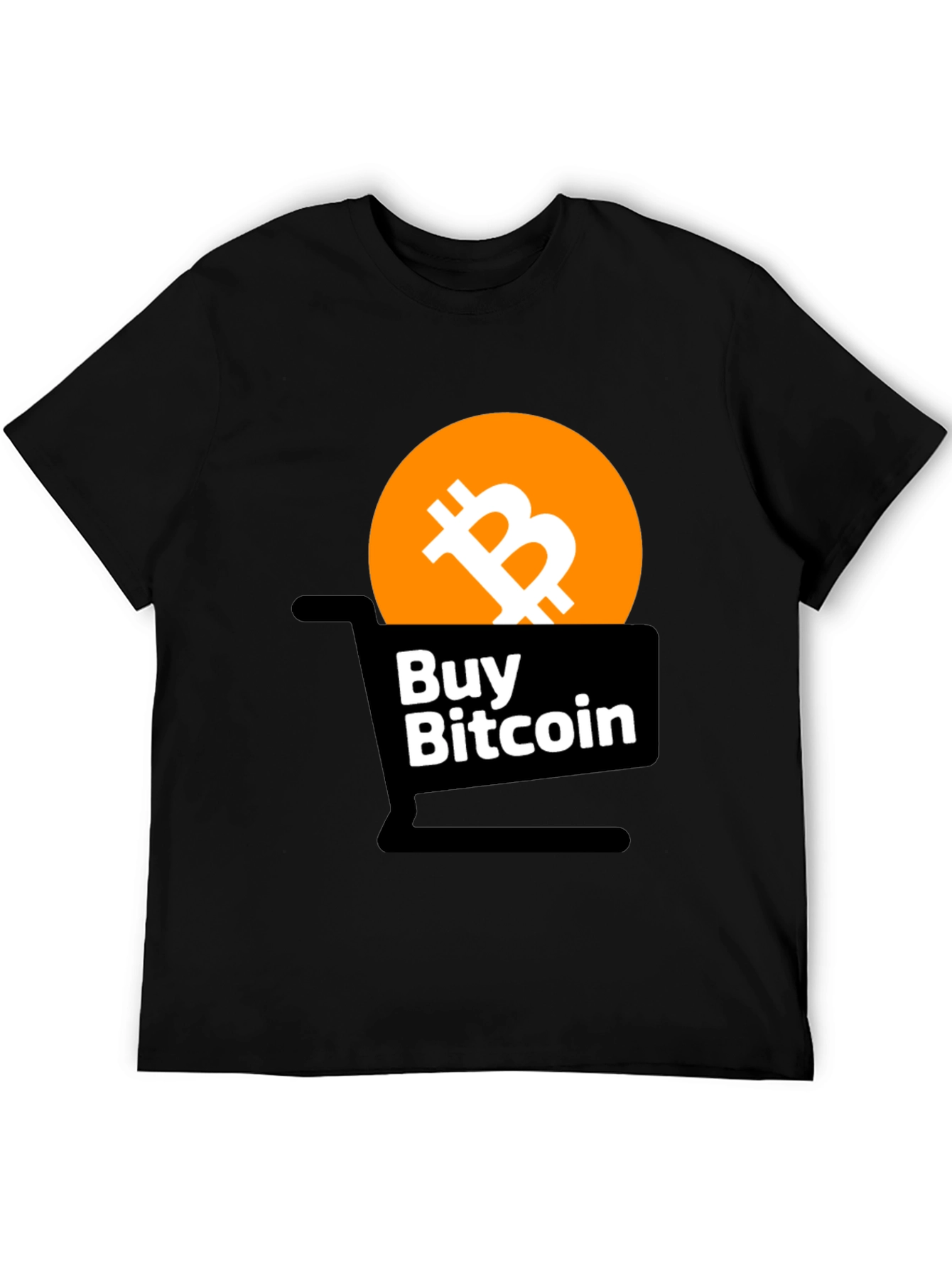 Buy Bitcoin Black Graphic Tee - Crypto Lover's Shirt - 5