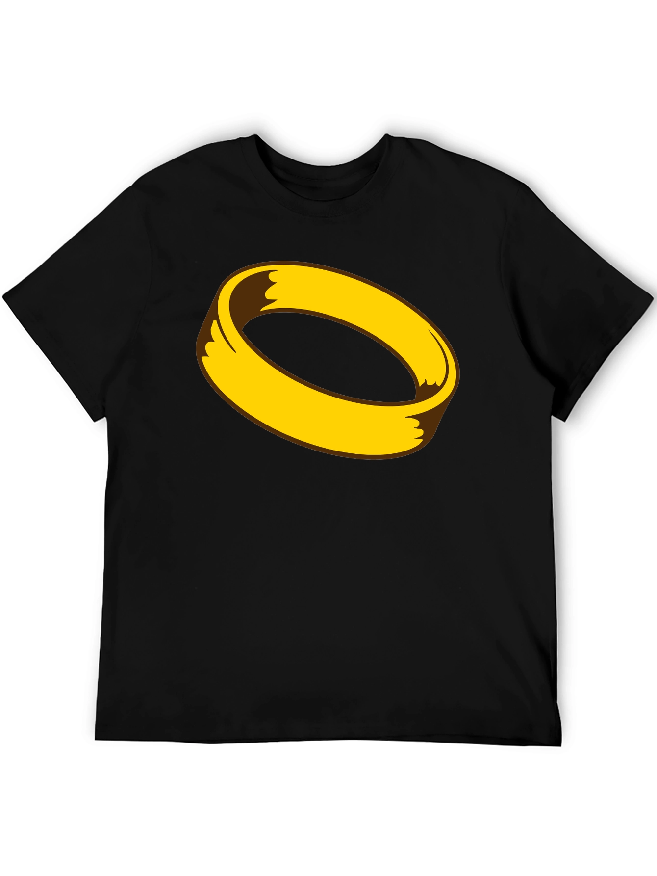 Black Halo Graphic Tee - Black Unisex Shirt view 5