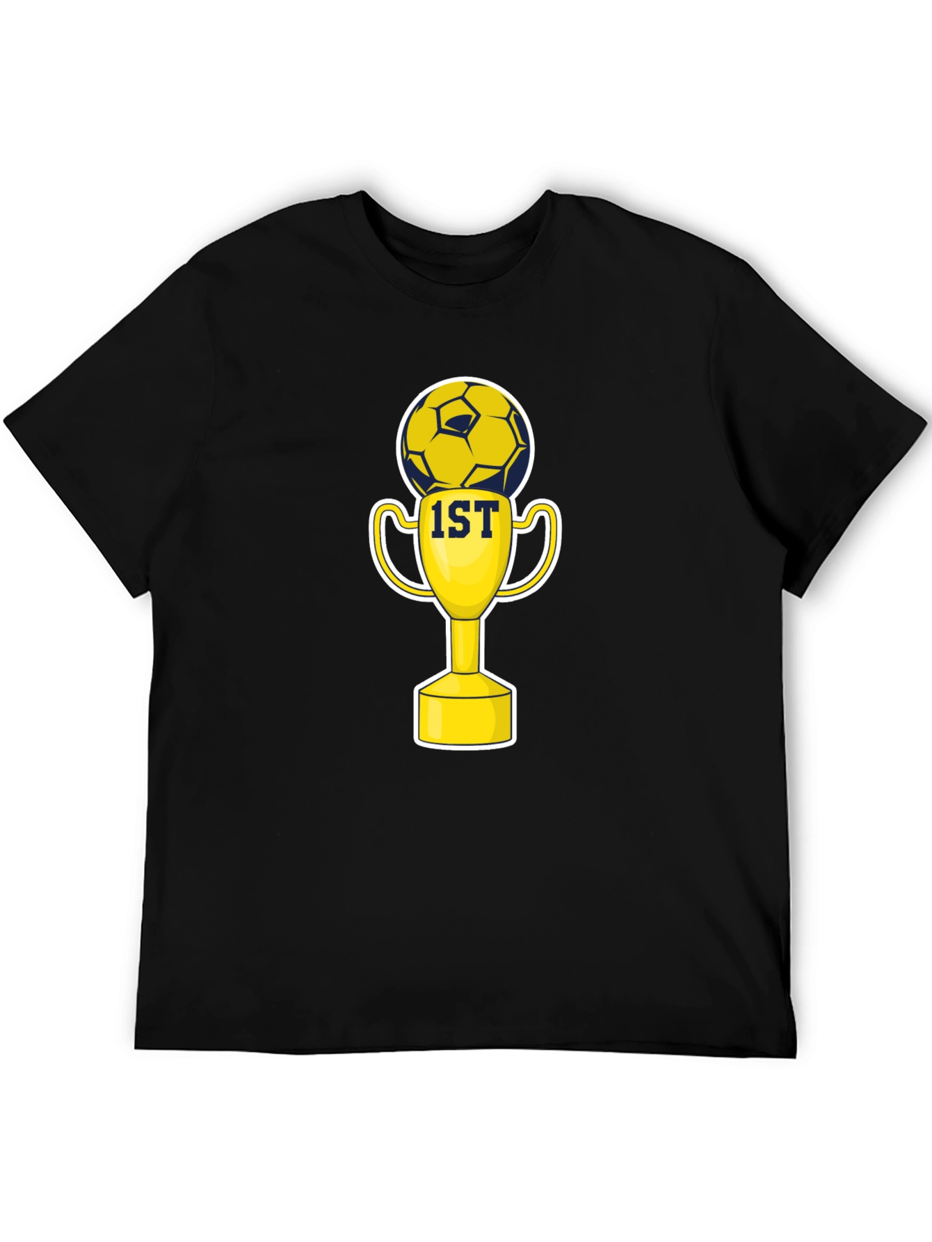 Soccer Champion T-Shirt - 1st Place Trophy Design - 5