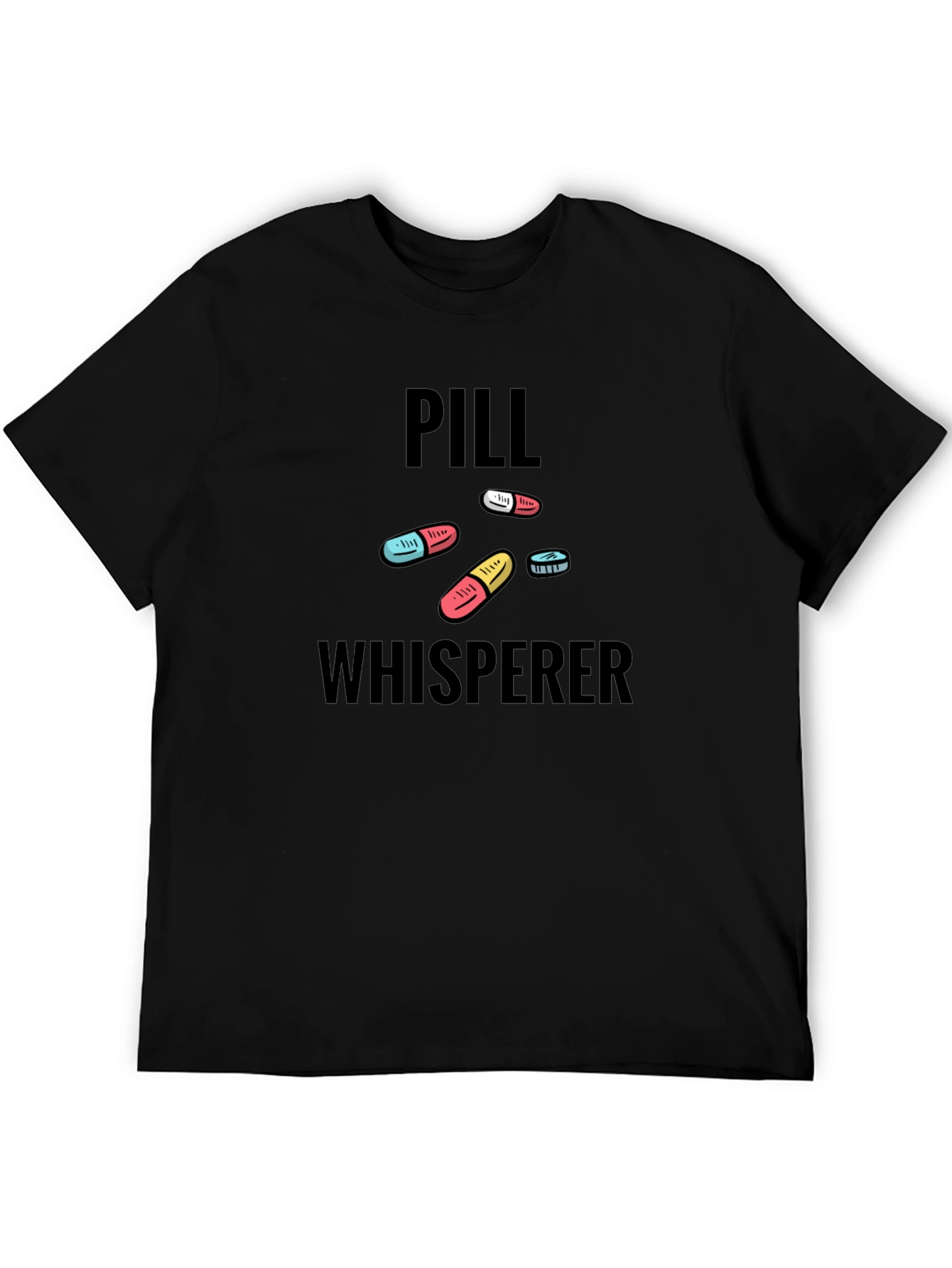 Black Pill Whisperer Graphic T-Shirt view 5