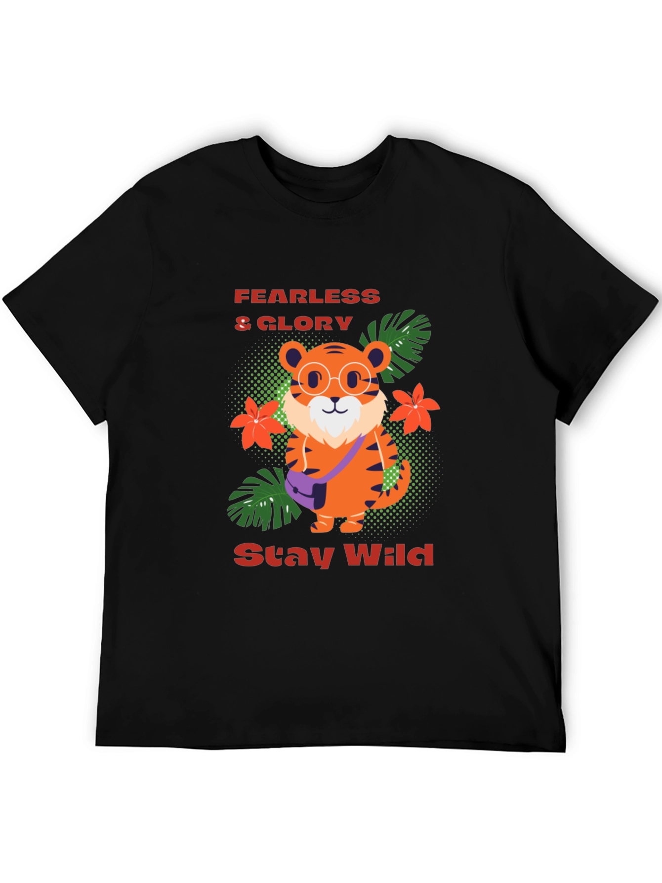 Funky Tiger T-Shirt - Fearless & Wild Design - 5