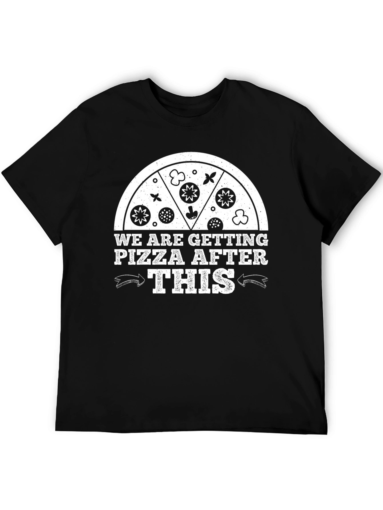 Black Pizza After This Black Graphic Tee view 5