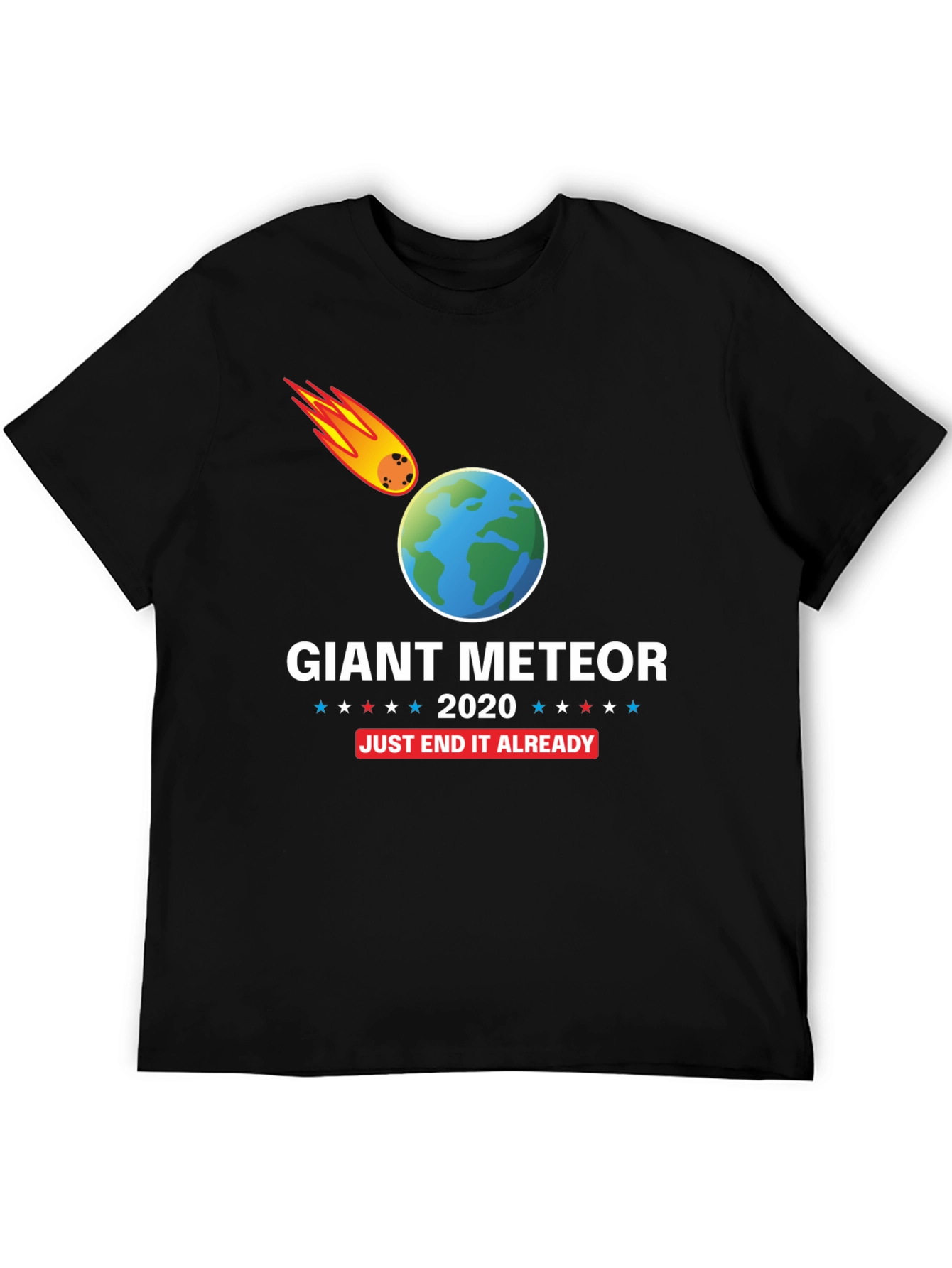 Black Giant Meteor 2020 T-Shirt - End It Already view 5