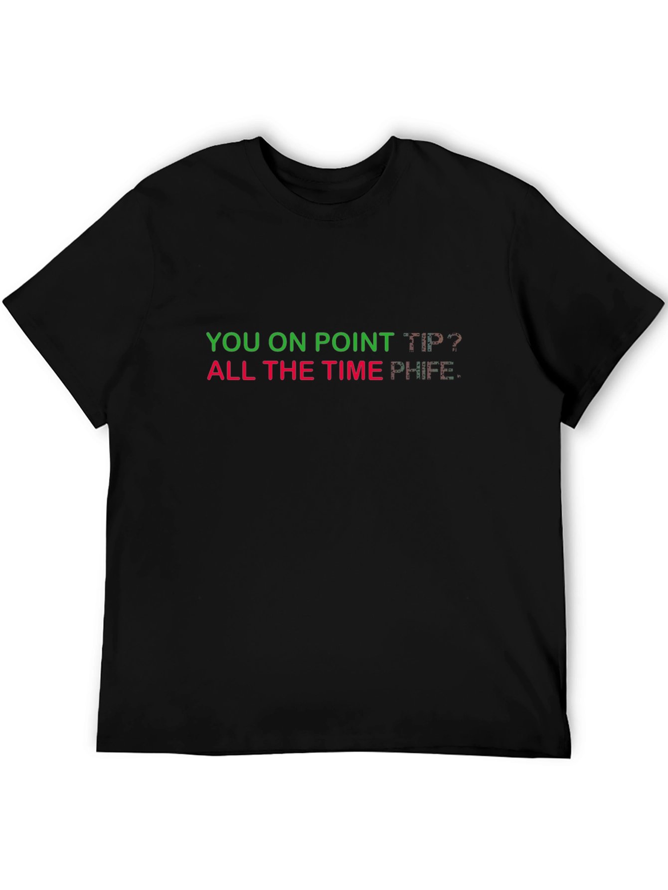Black You on Point T-Shirt view 5