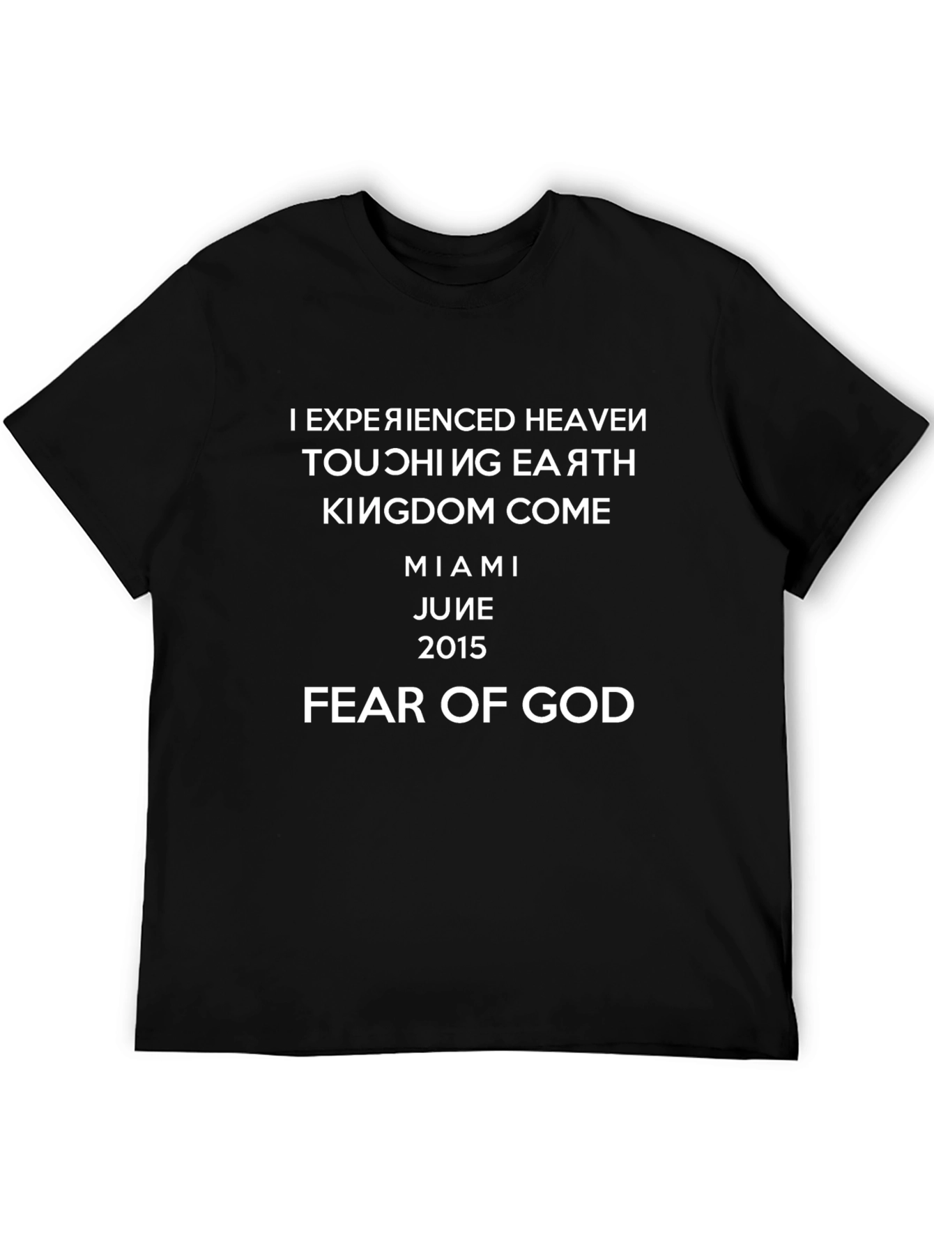 Black I Experienced Heaven Graphic Tee view 5