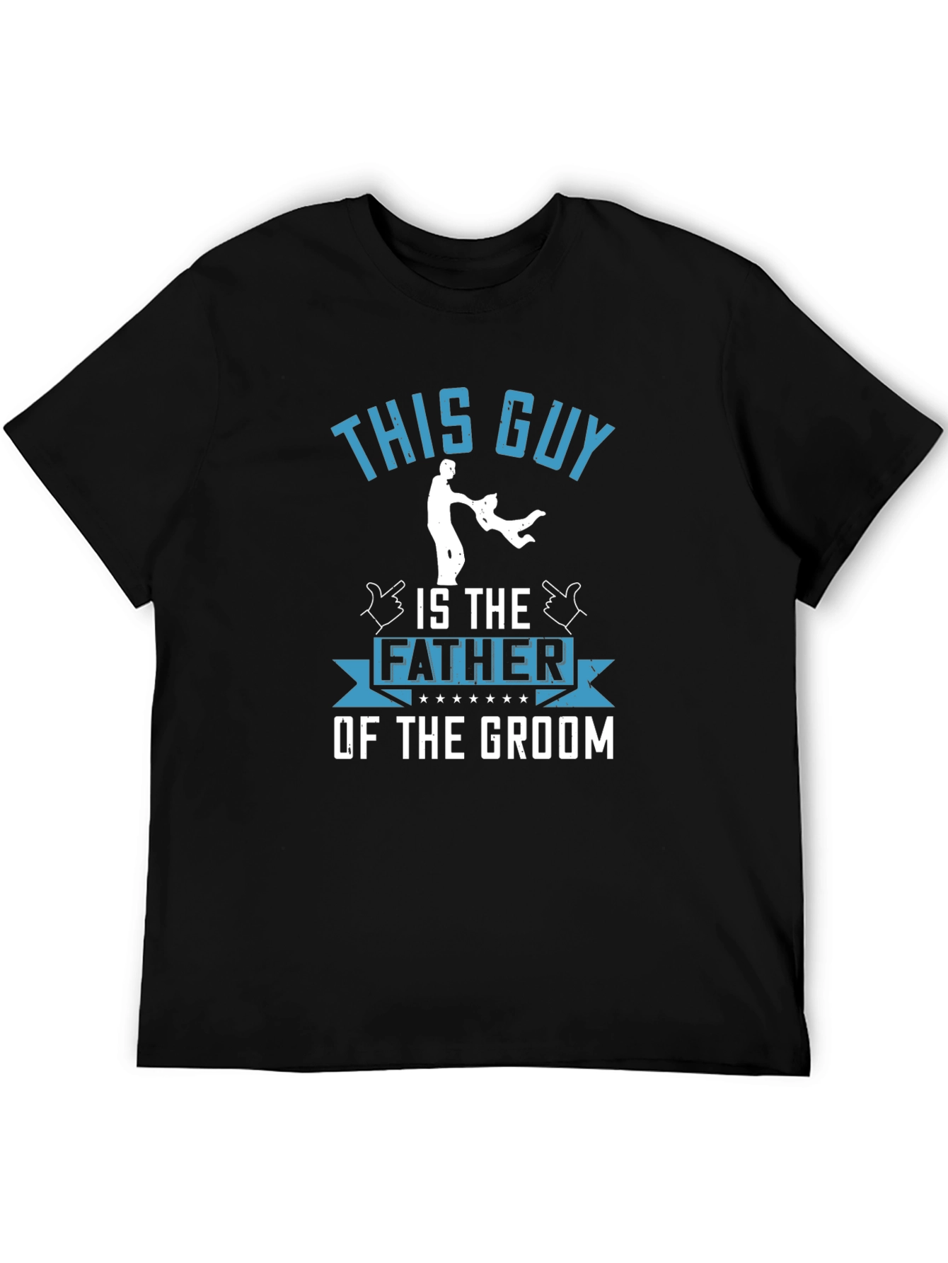 Black This Guy Father of the Groom T-Shirt view 5